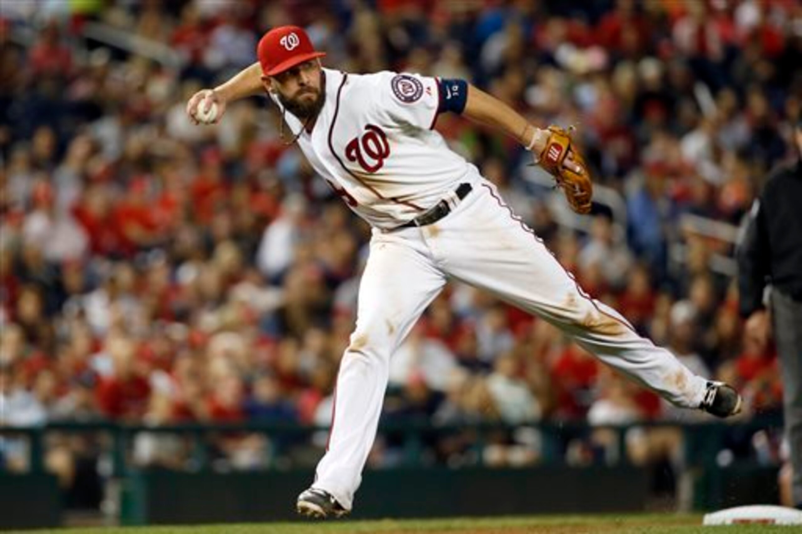 Kevin Frandsen thinks he could be the answer to Washington's need at second base. Kevin Frandsen thinks he could be the answer to Washington's need at second base.