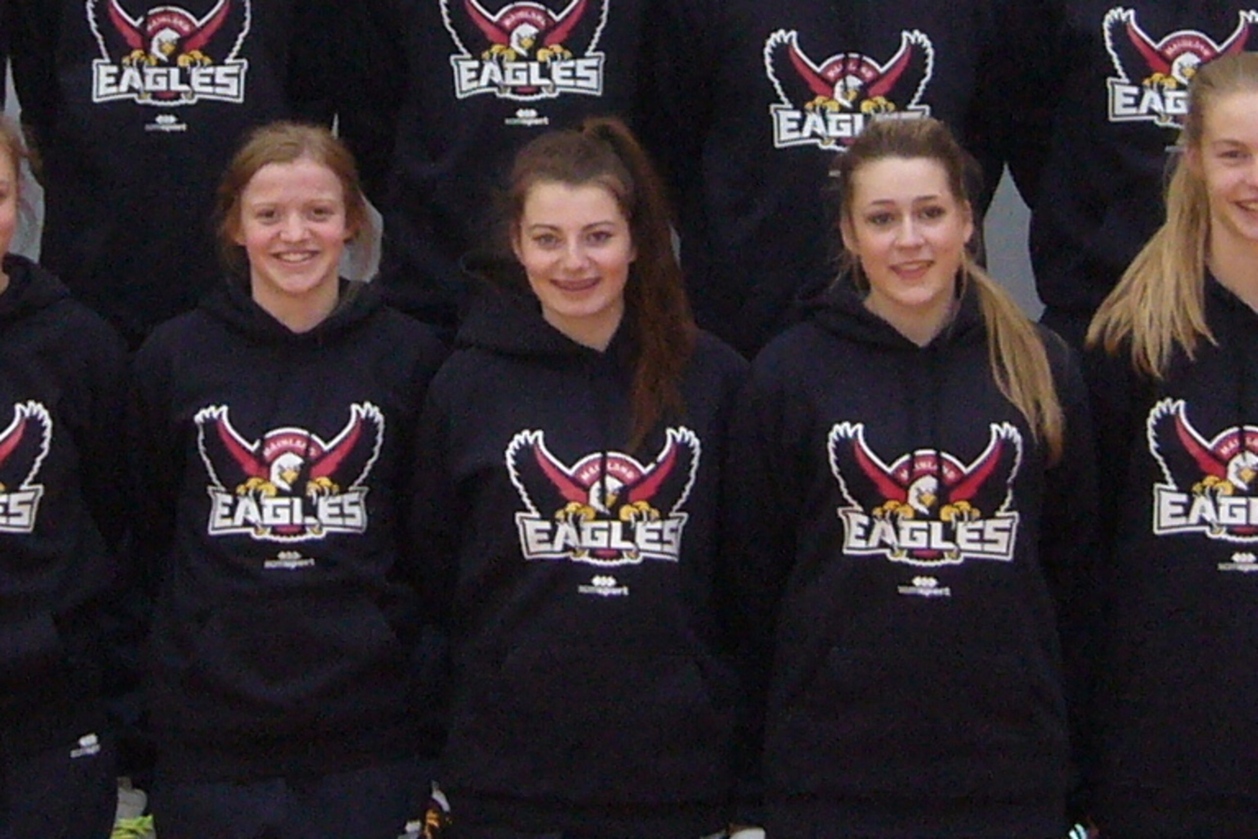 Georgia Te Au (middle), alongside Aleisha Ruske and Claudia Flaws. Georgia Te Au (middle), alongside Aleisha Ruske and Claudia Flaws.