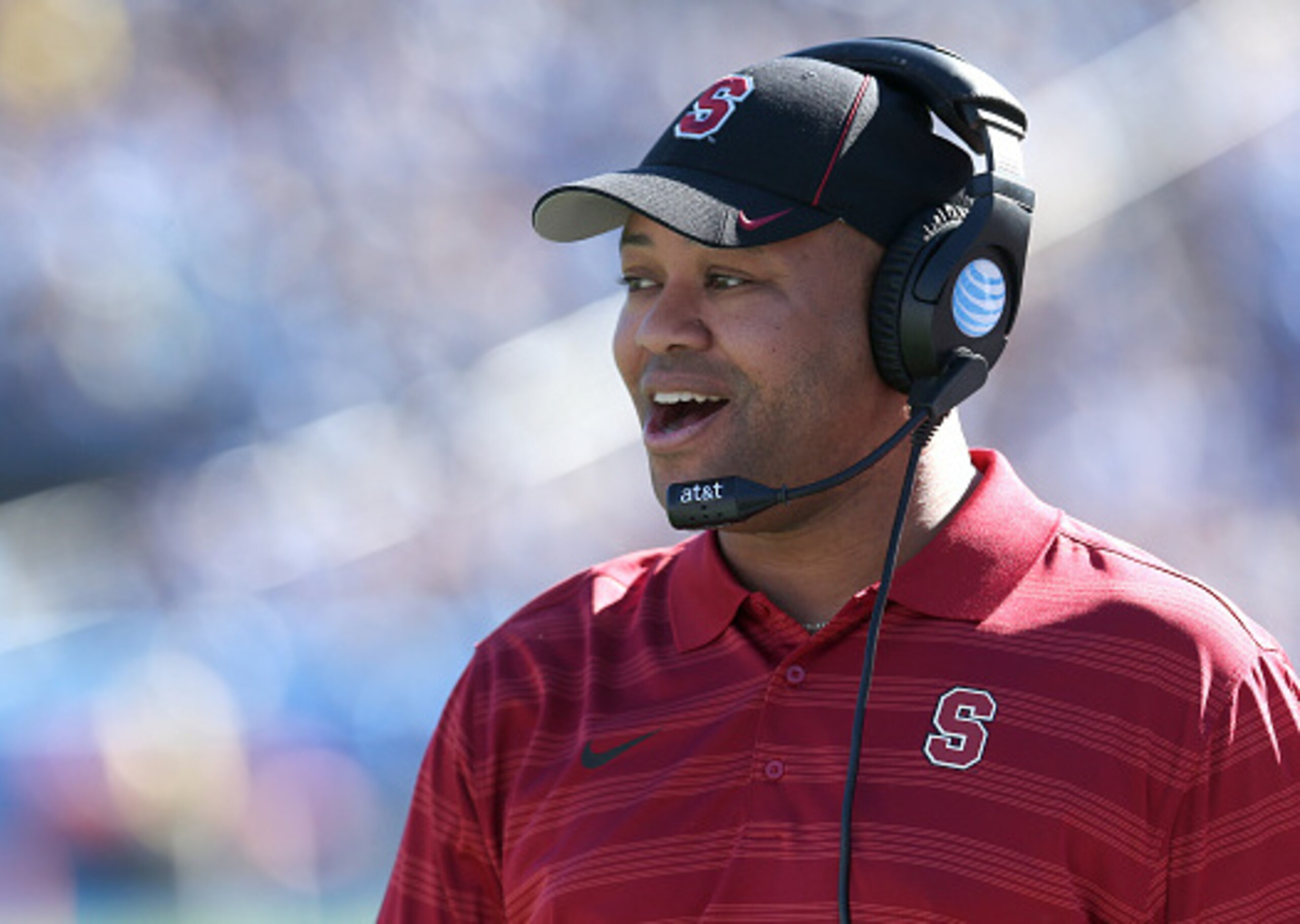 Coach David Shaw
