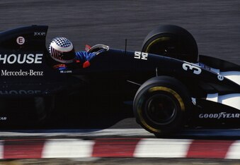 Sauber's first F1 car in 1993.