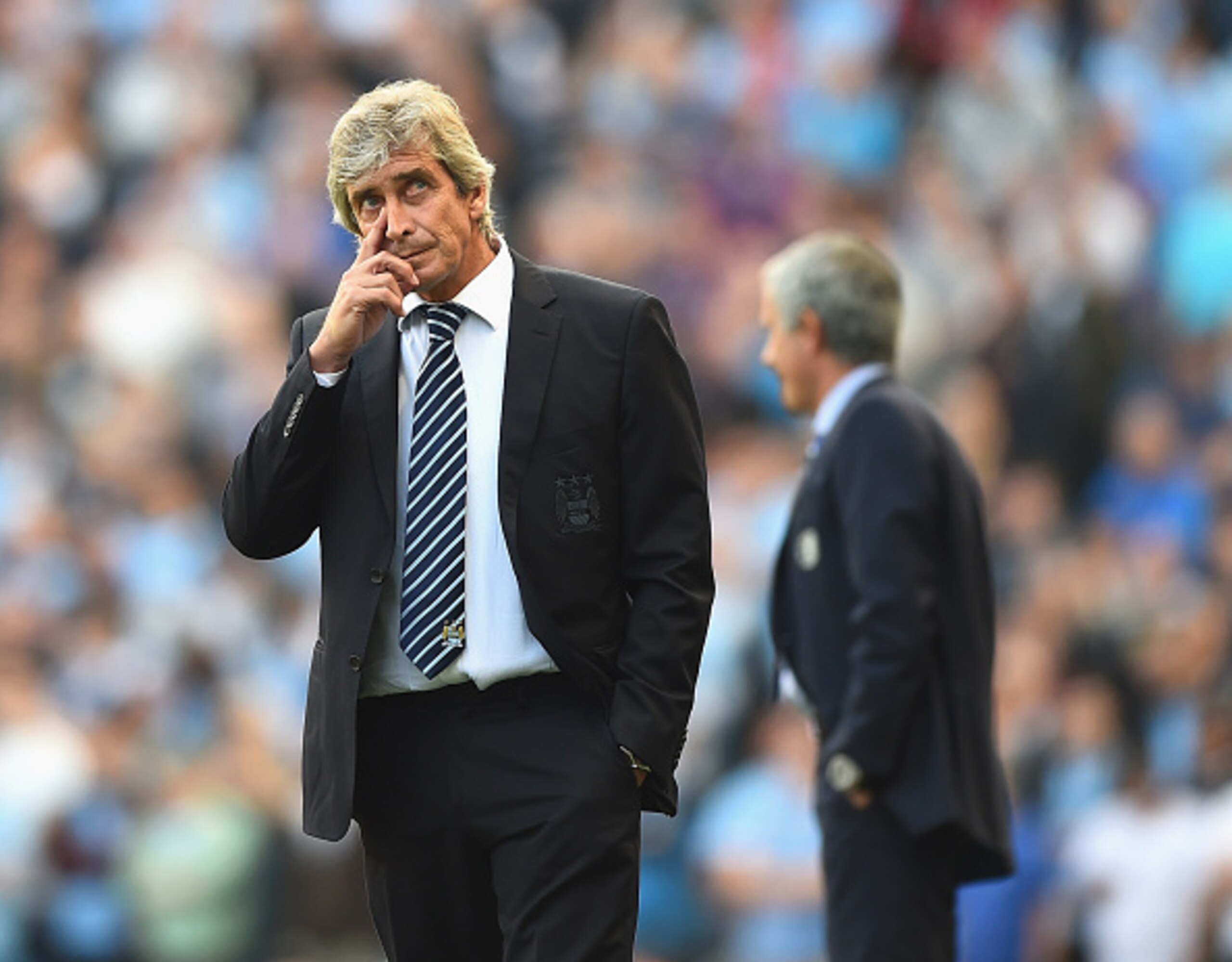 Pellegrini can never quite get Jose Mourinho off his mind.