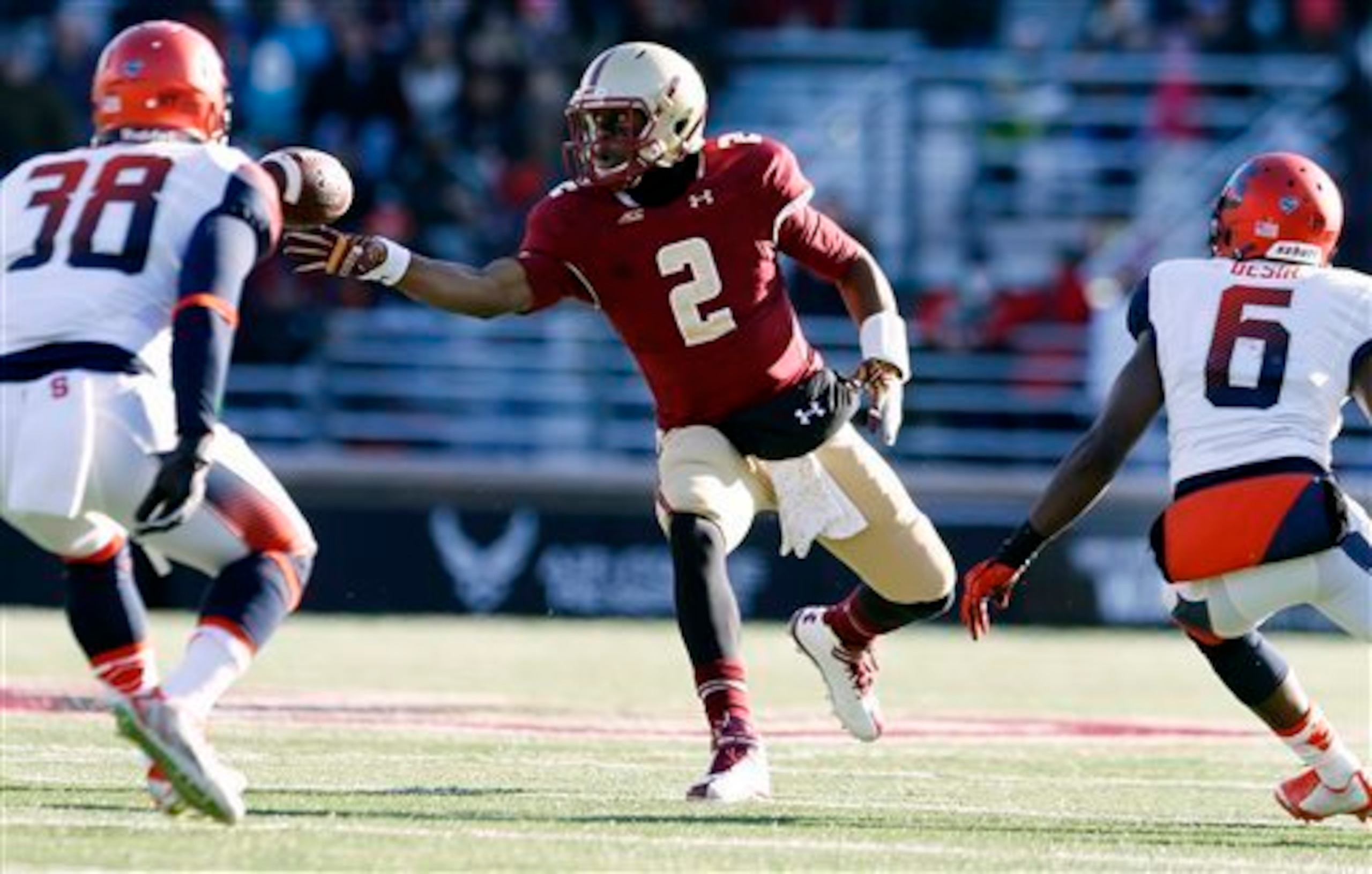Tyler Murphy made a difference for Boston College at quarterback this season.