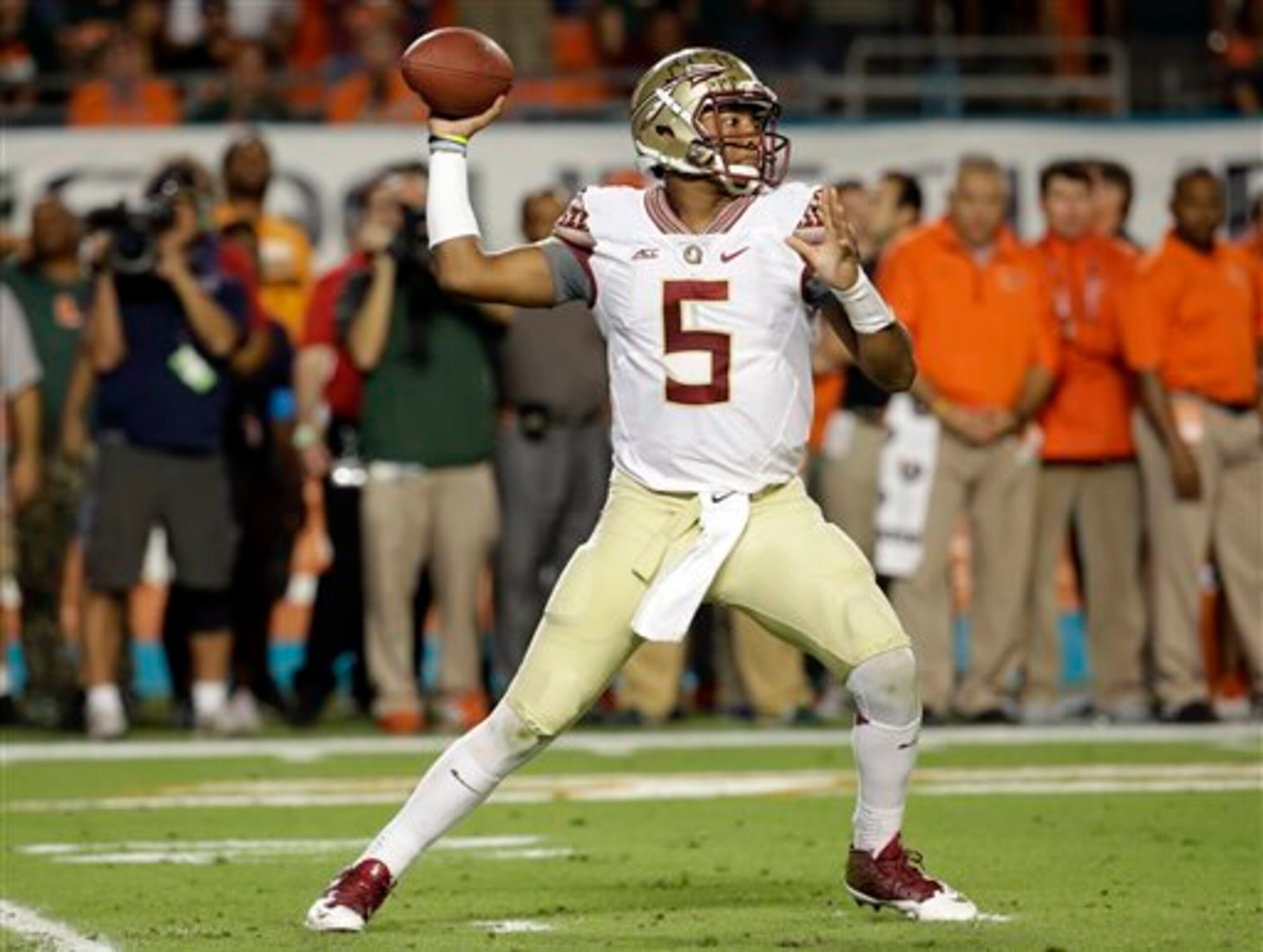 Jameis Winston has been at his best when Florida State needed him most this season.