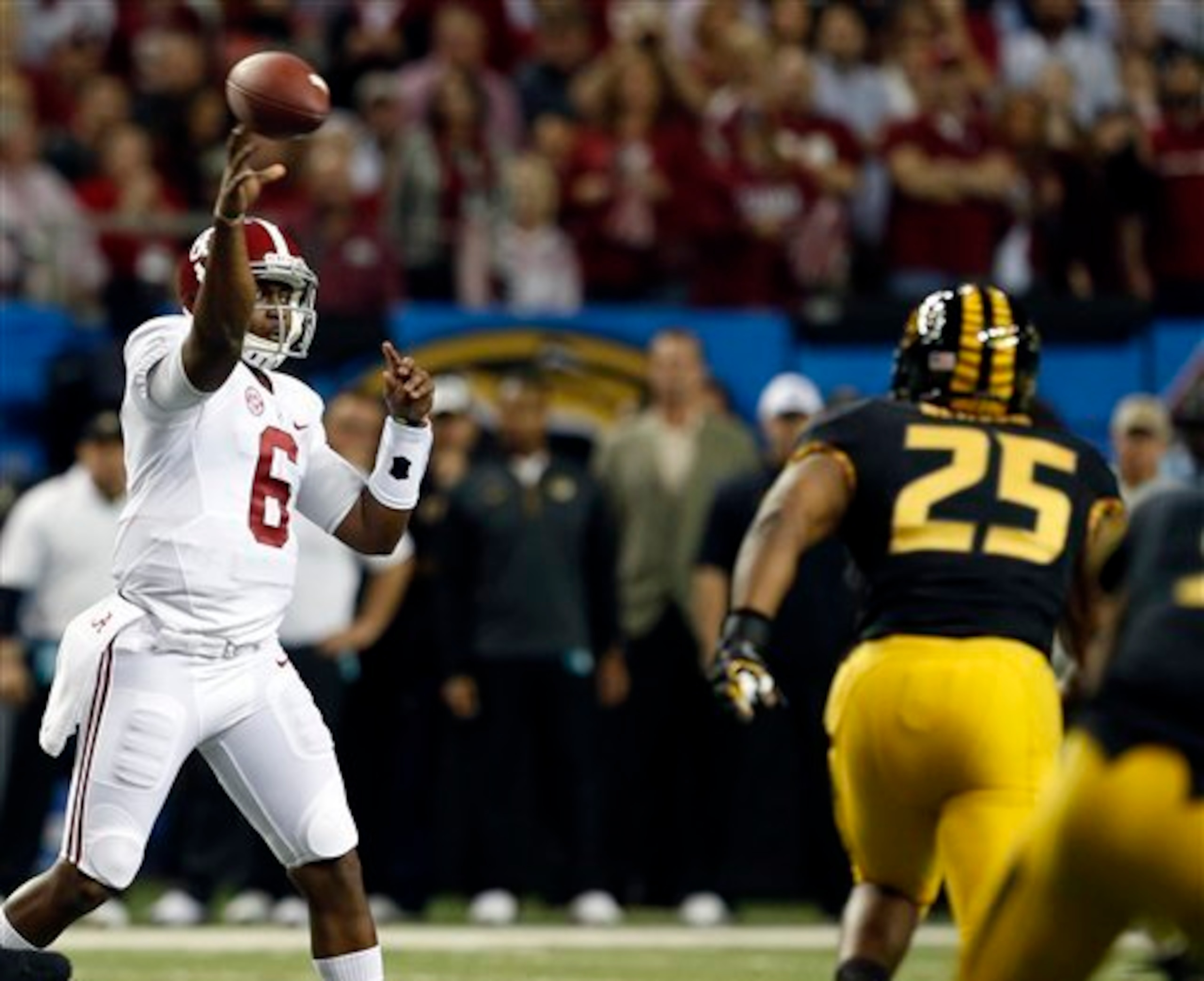 Blake Sims grabbed Alabama's quarterback role and made it his own this season.
