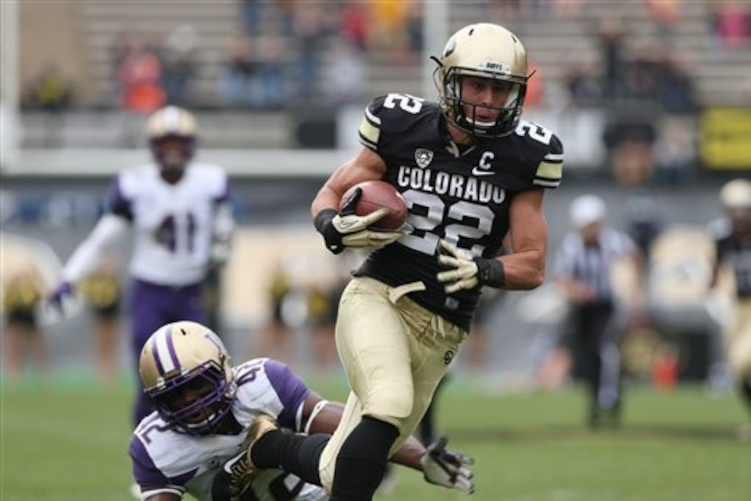 Nelson Spruce was a bright spot in an ugly season for Colorado.