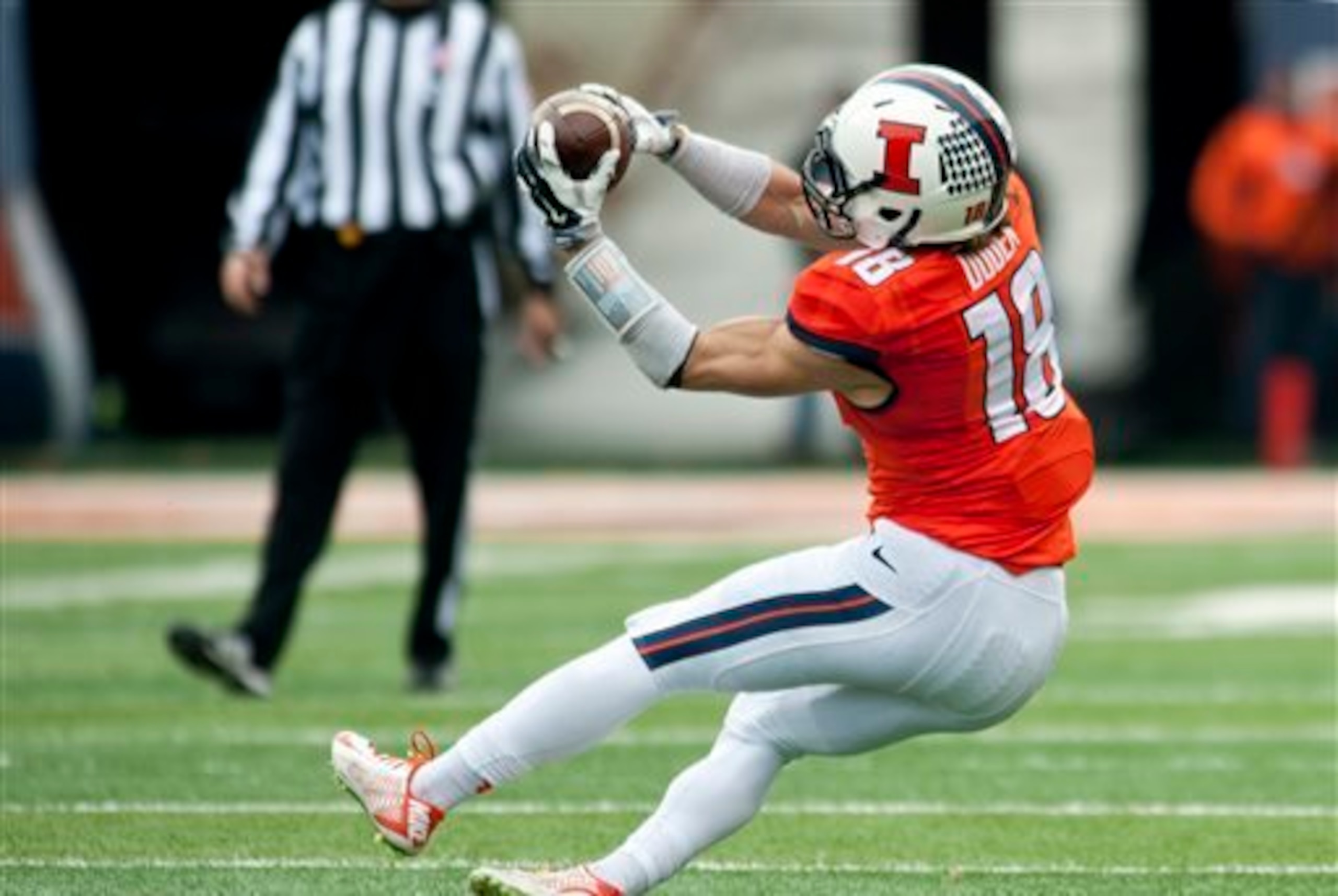 Mike Dudek was one of the nation's top freshman receivers.