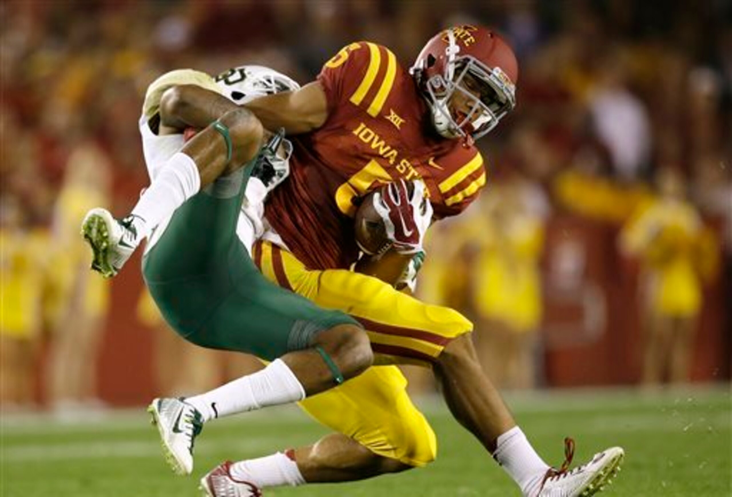 Allen Lazard proved himself as a gem for Iowa State's offense.