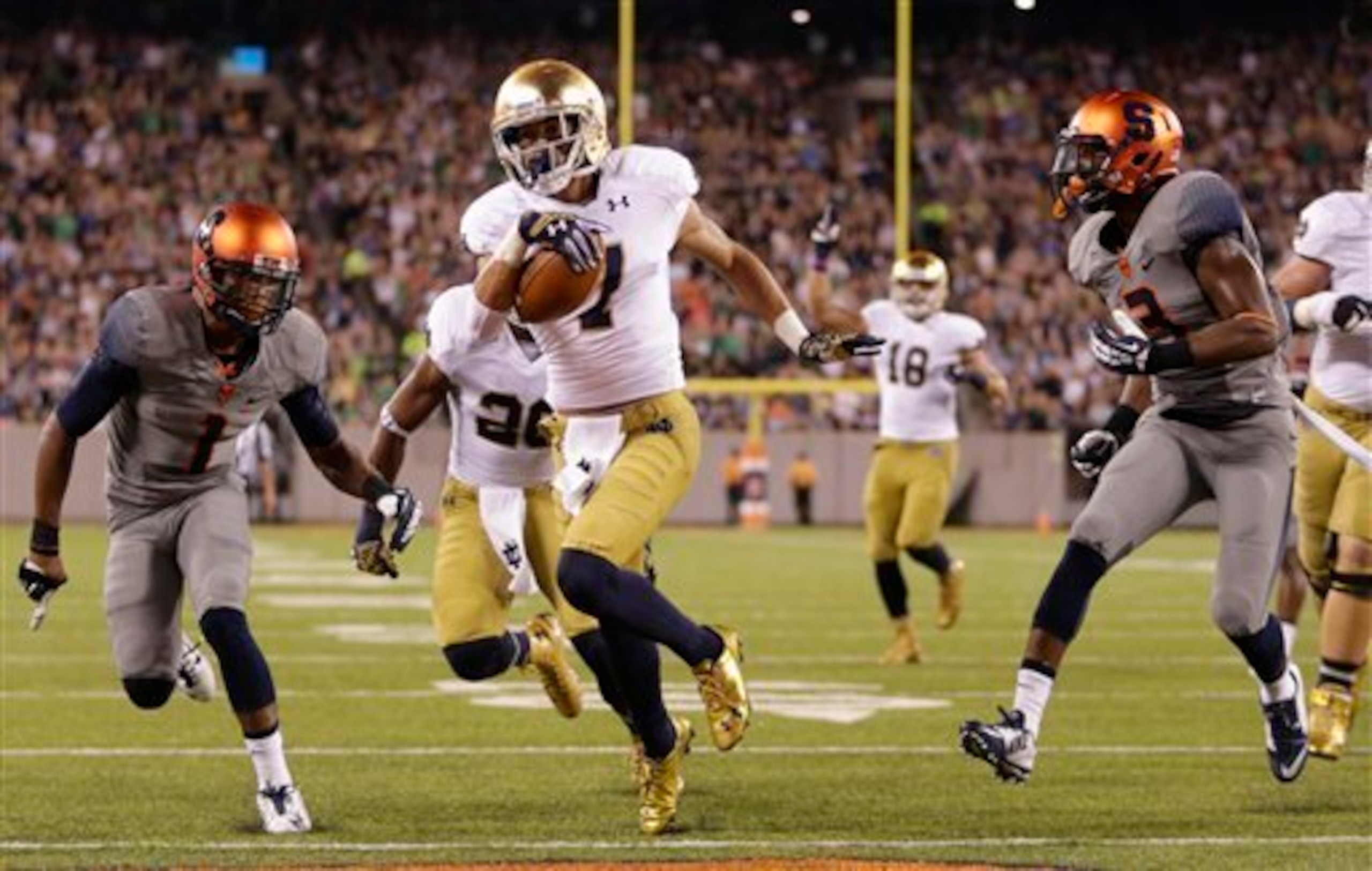 William Fuller emerged as a top option for Notre Dame this fall.