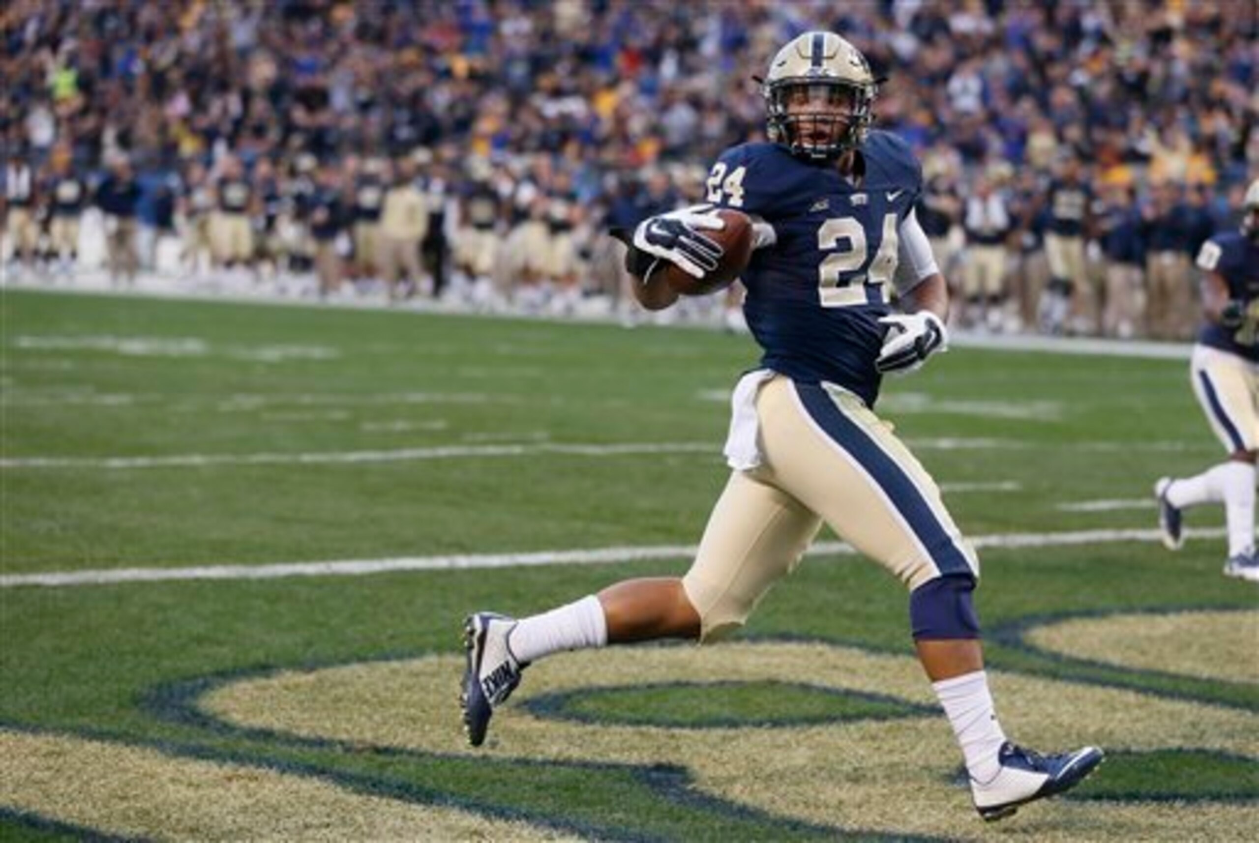 James Conner was one of college football's top tailbacks this fall.