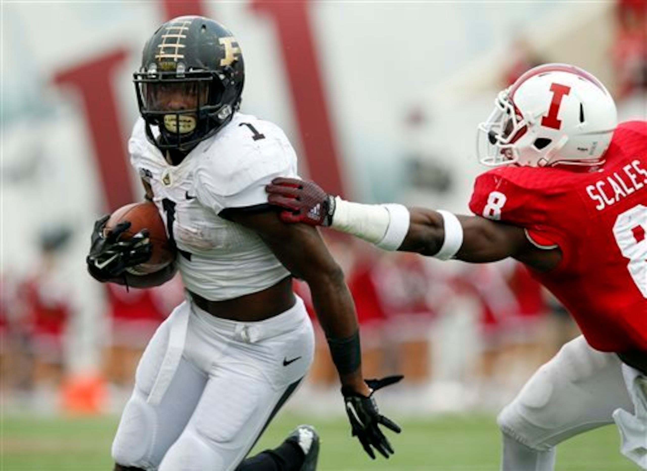 Akeem Hunt was Purdue's top tailback this fall.