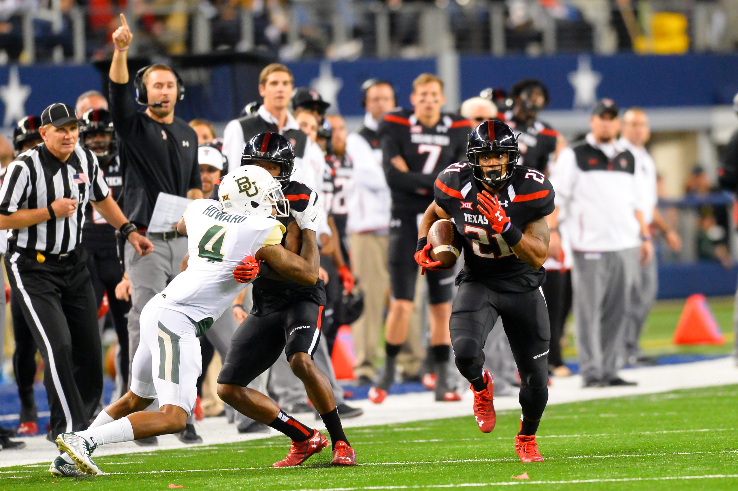 DeAndre Washington was a key backfield force for Texas Tech.