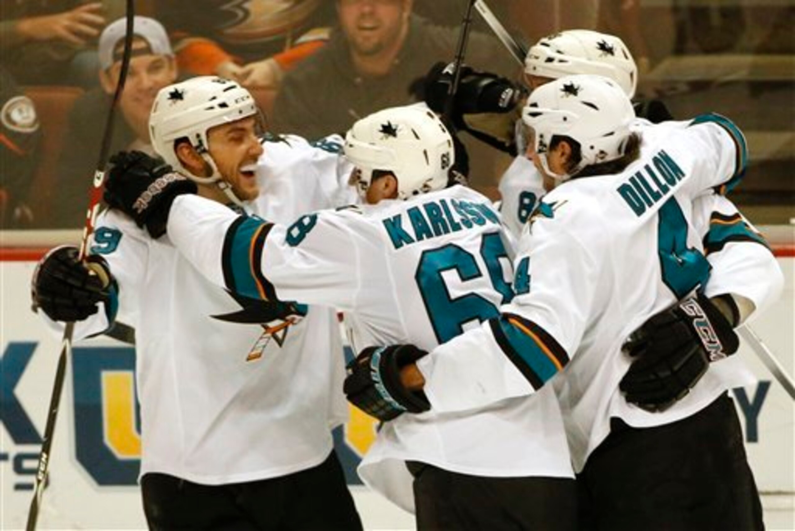 The Sharks hope for more reasons to celebreate in 2015.