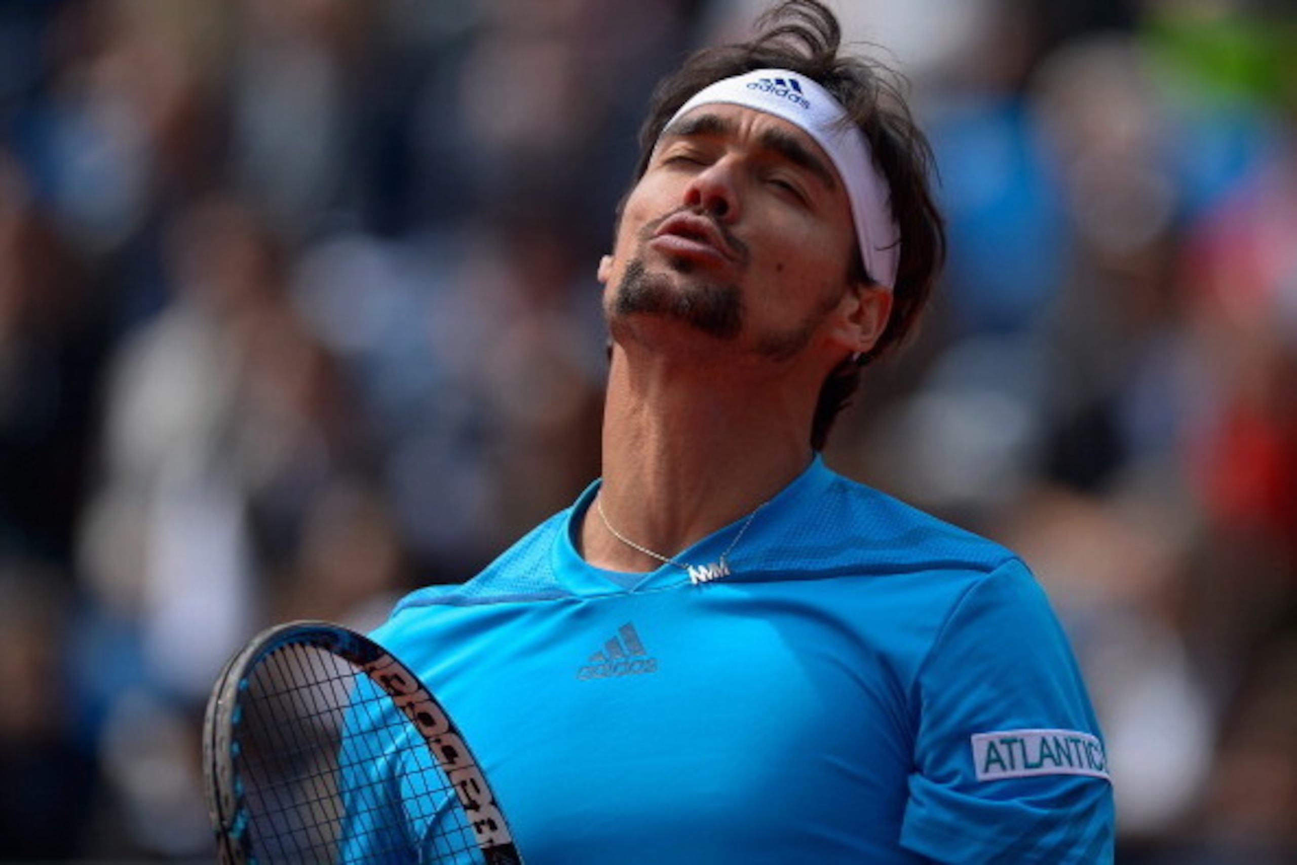 Fabio Fognini at the 2014 BMW Open.