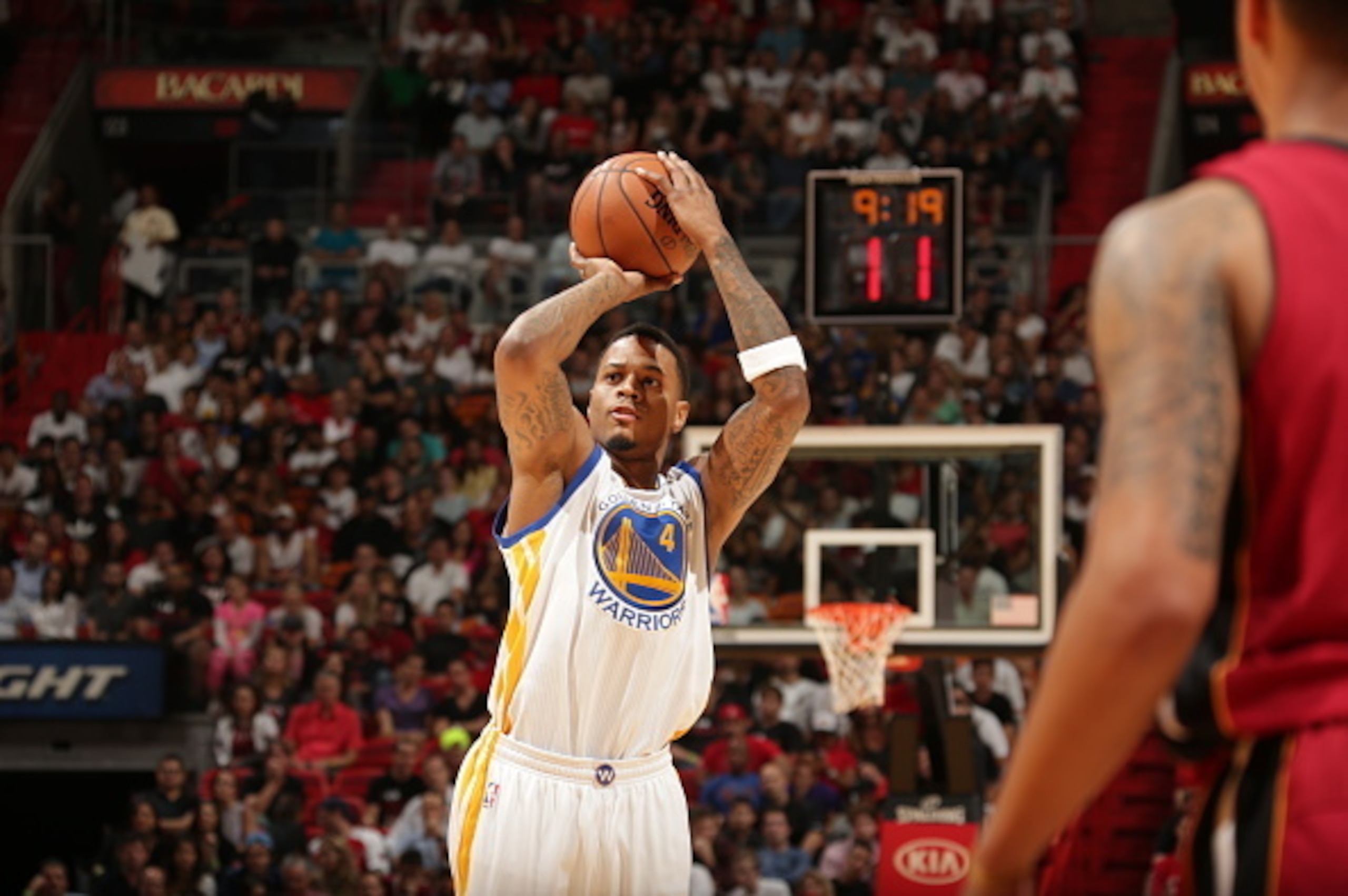 Brandon Rush must knock down the three-point shot to be useful.