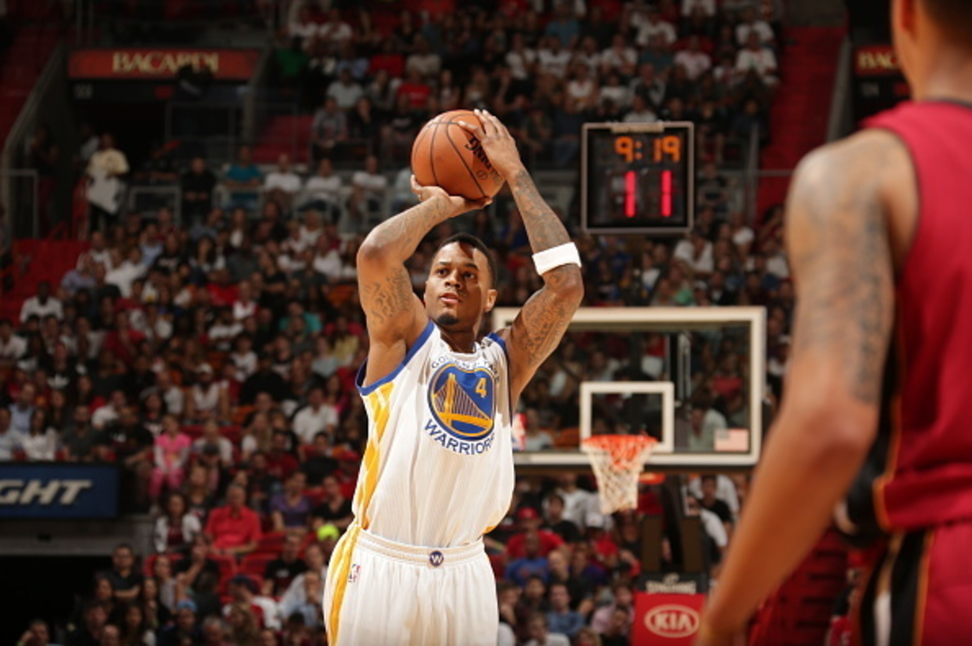Brandon Rush must knock down the three-point shot to be useful.