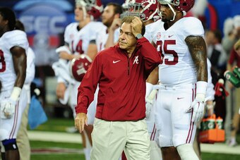 Alabama Coach Nick Saban