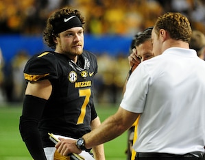 Missouri quarterback Maty Mauk.