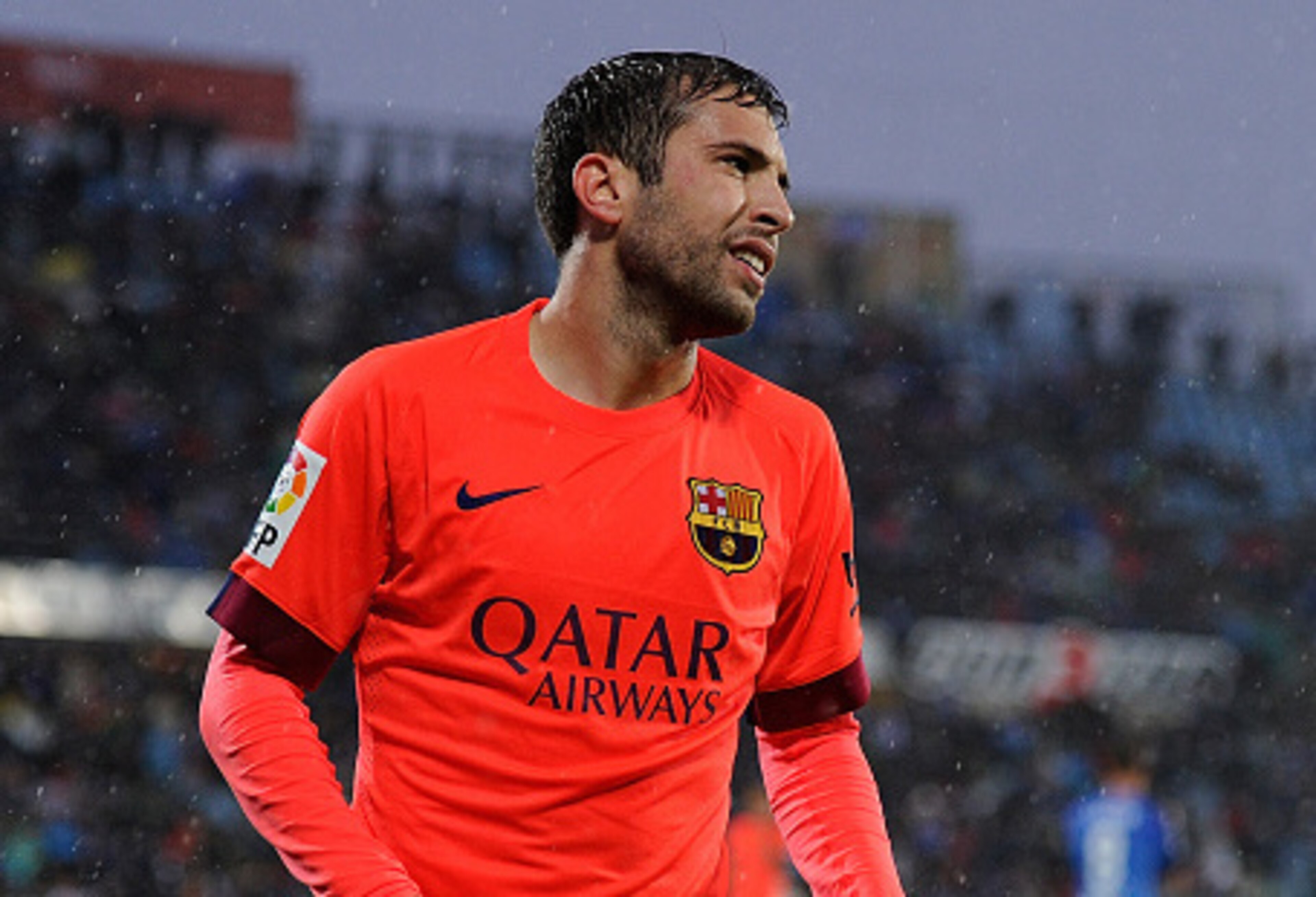 Jordi Alba hasn't had too much competition for his place at left-back.