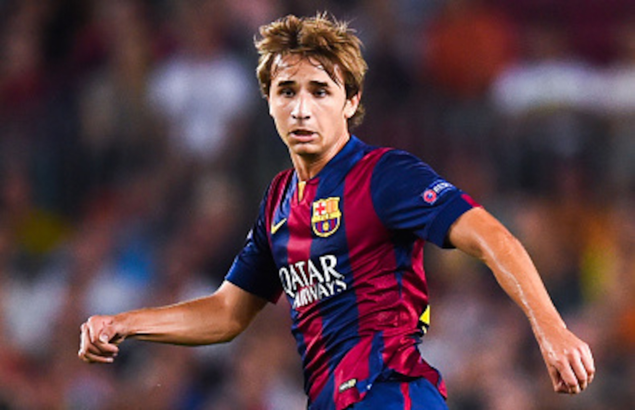 Sergi Samper made quite an impression during his Champions League debut.