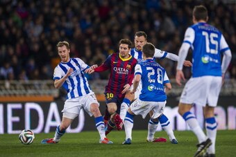 Barcelona rarely play well in San Sebastian.