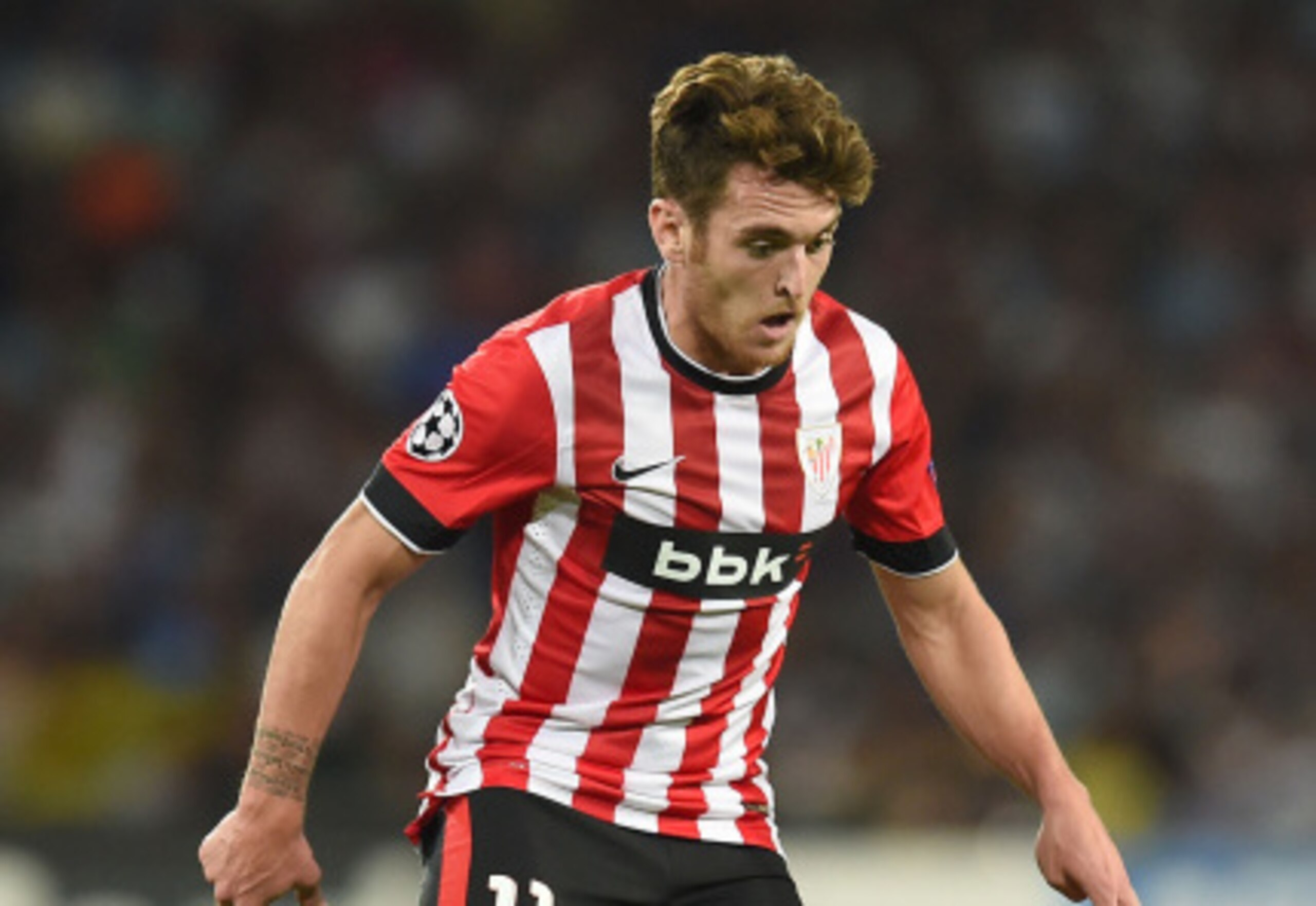 Ibai Gomez completes an attacking forward trio.
