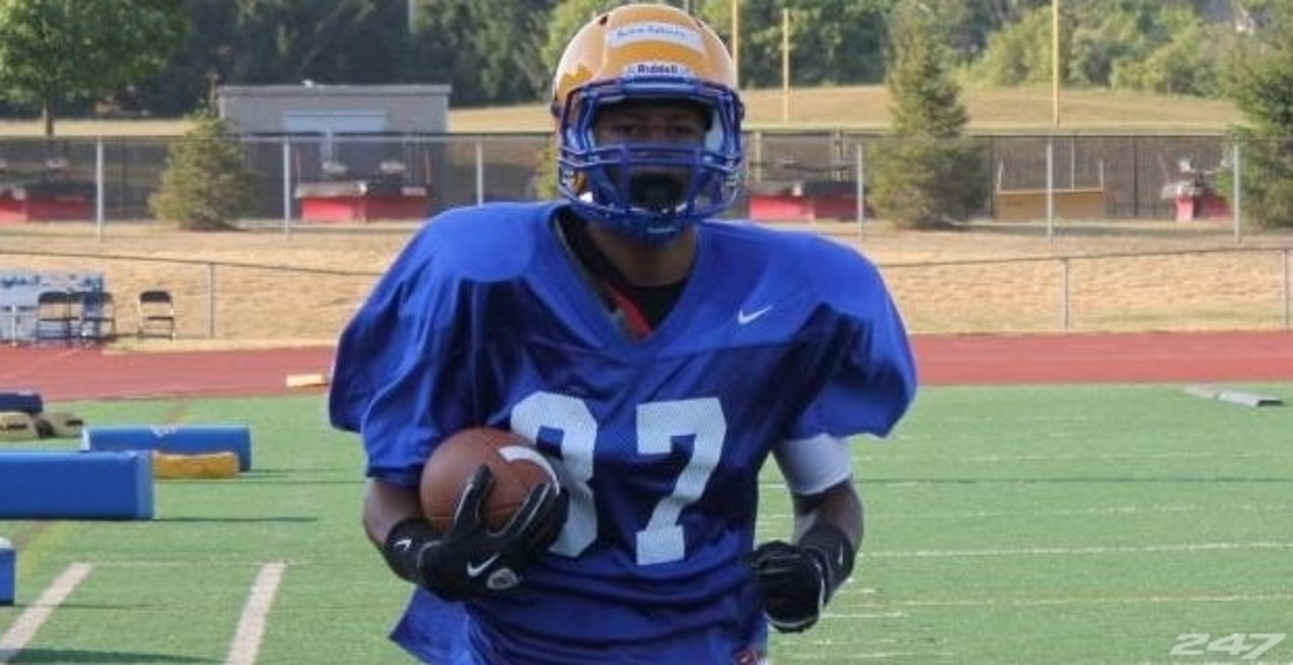 Wide receiver Austin Roberts Wide receiver Austin Roberts