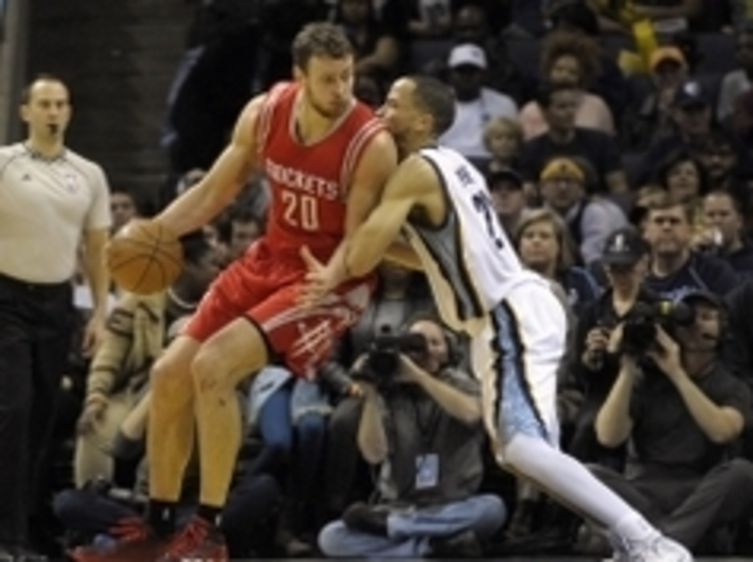 Motiejunas has been a big part of the Rockets' early success.