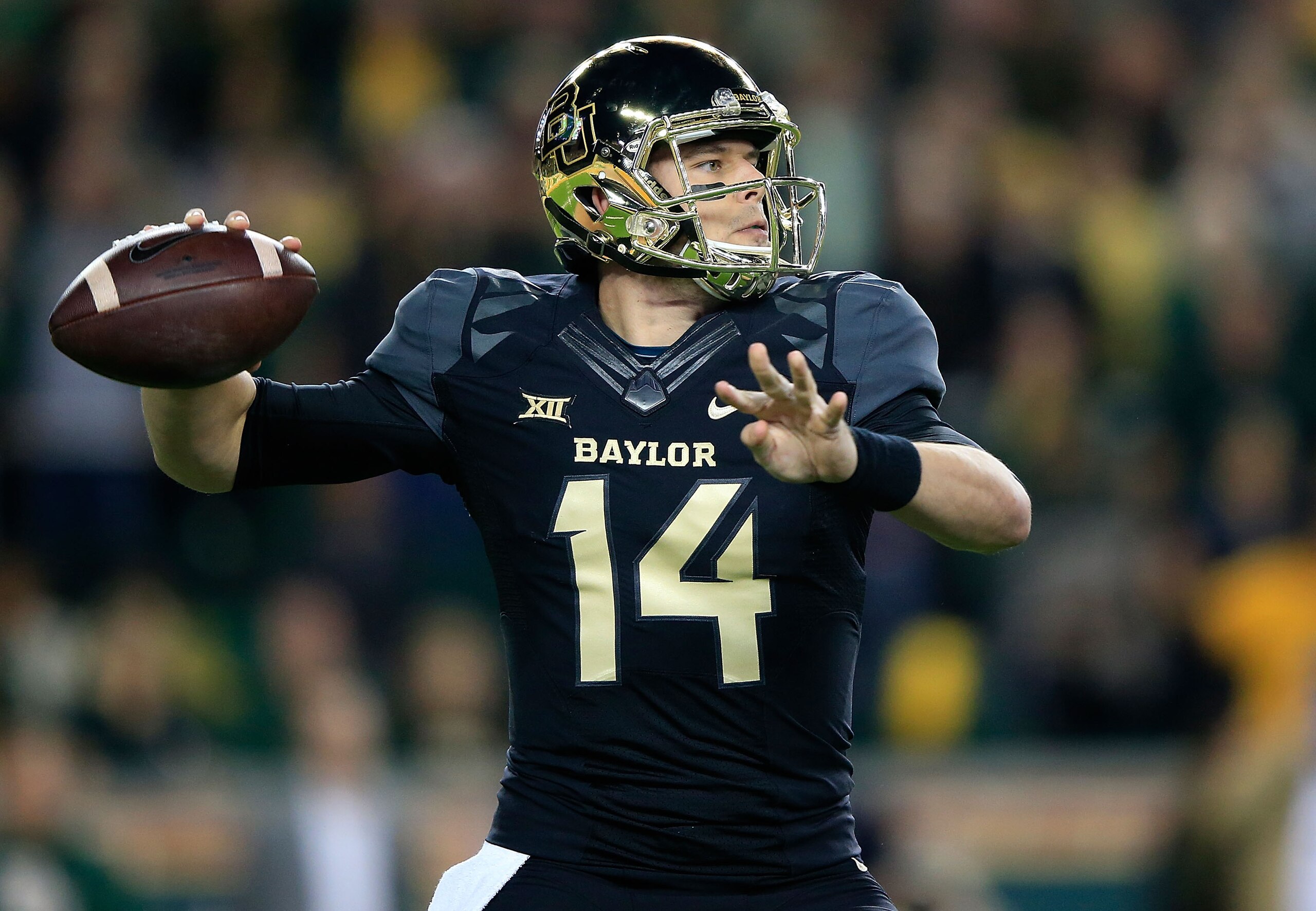 Baylor senior quarterback Bryce Petty against Kansas State on Dec. 6.