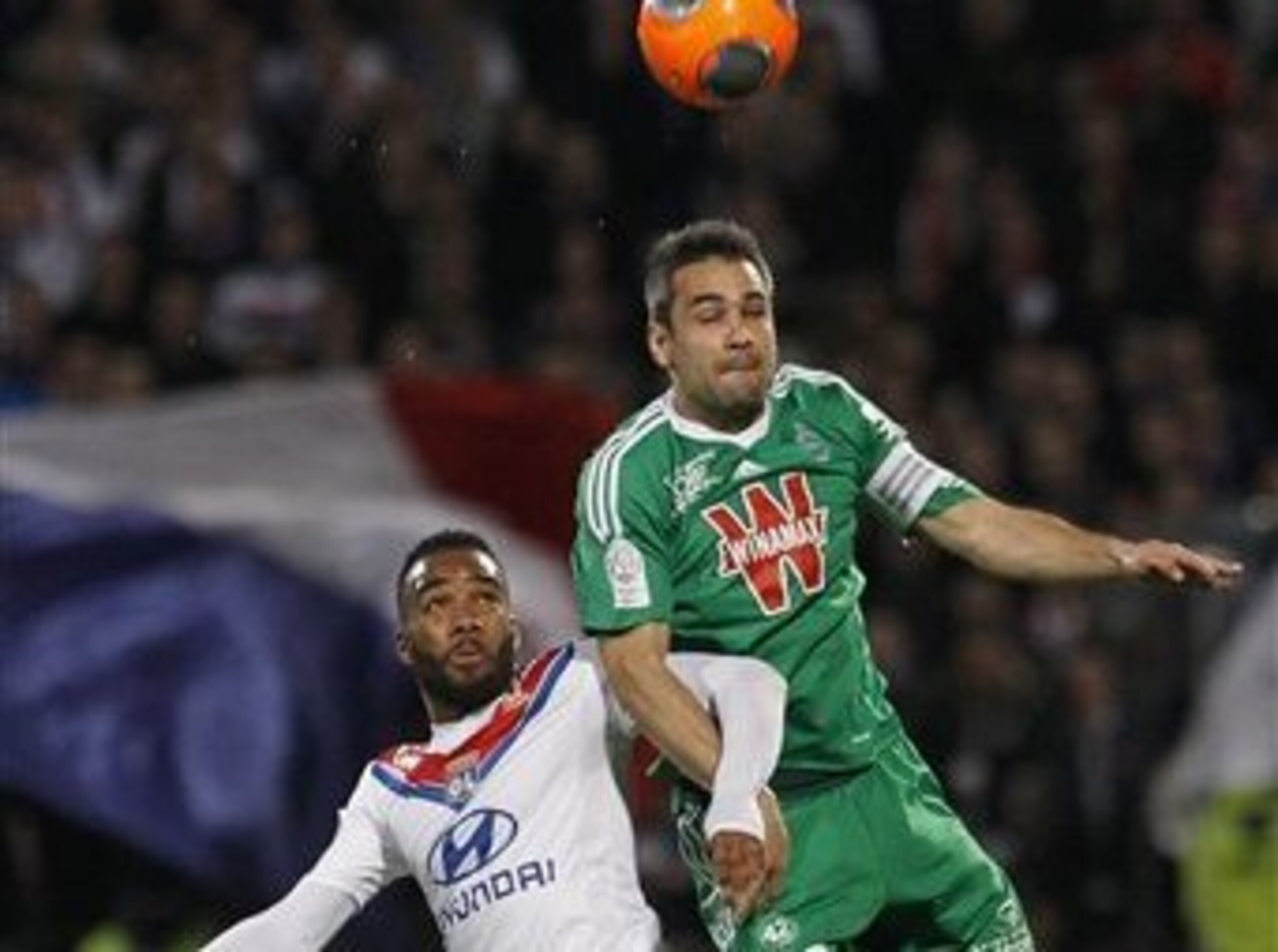 Perrin is Saint-Etienne's captain.