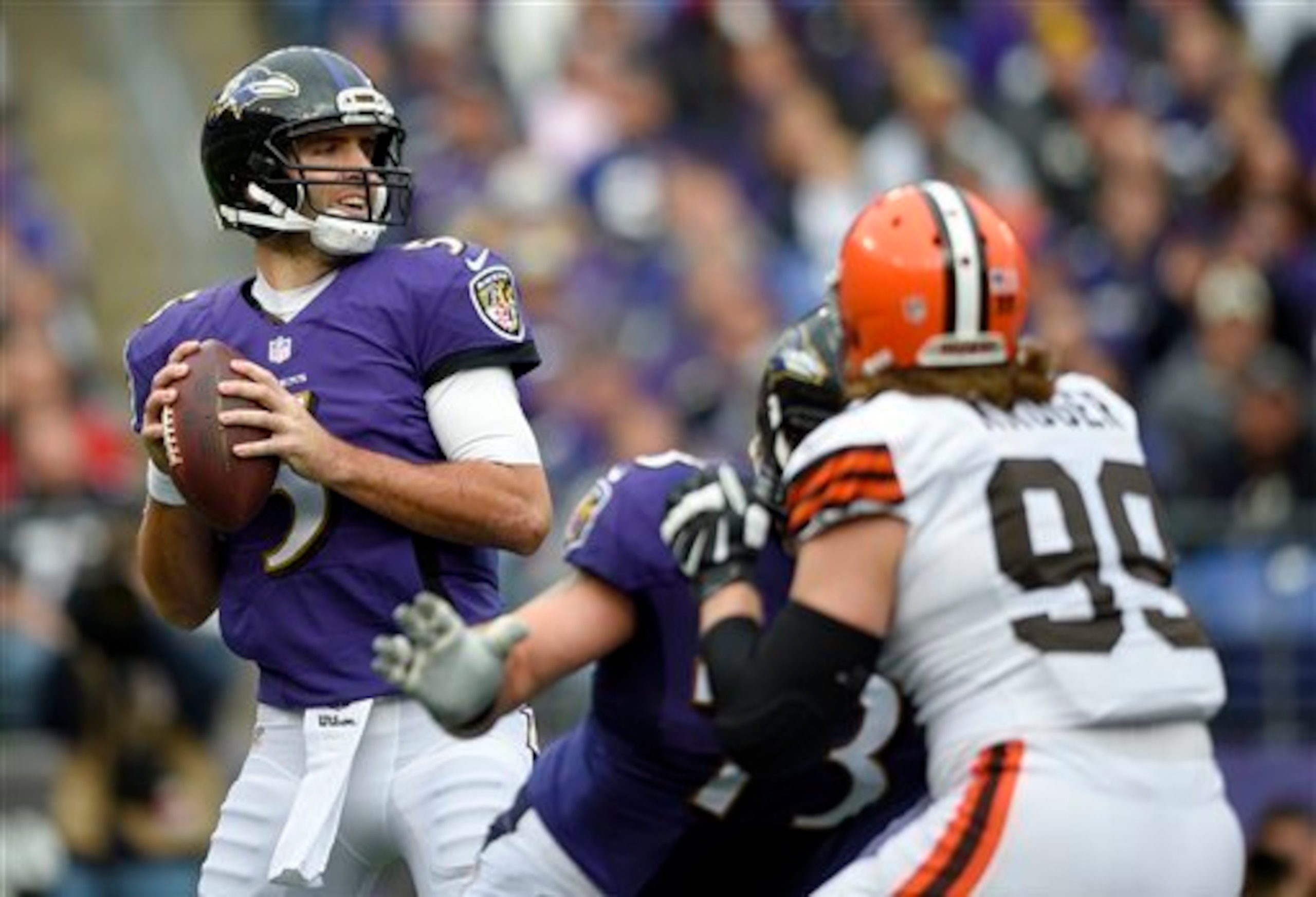 Ravens QB Joe Flacco