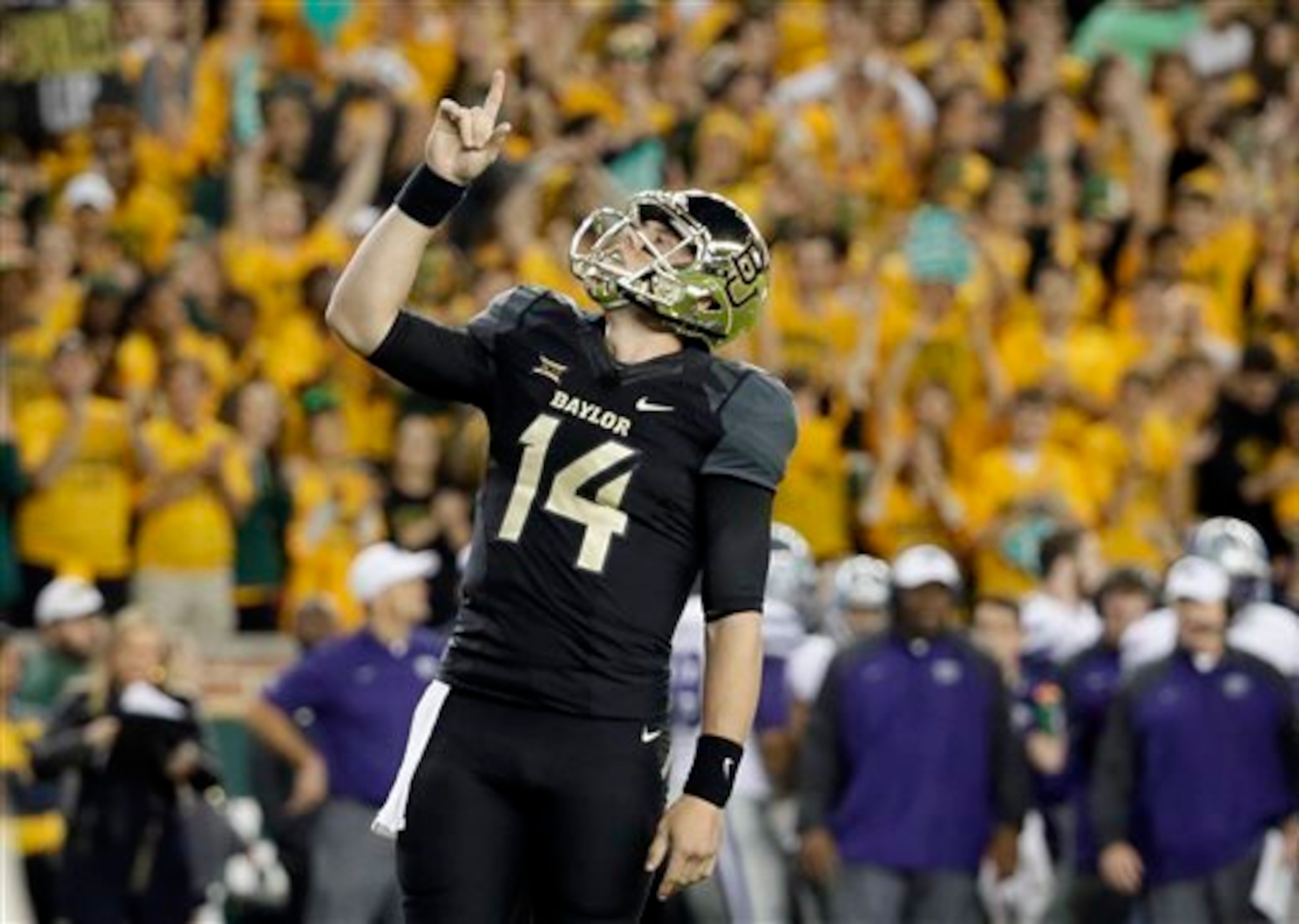 Bryce Petty hopes to finish his college career on a high note against Michigan State. Bryce Petty hopes to finish his college career on a high note against Michigan State.