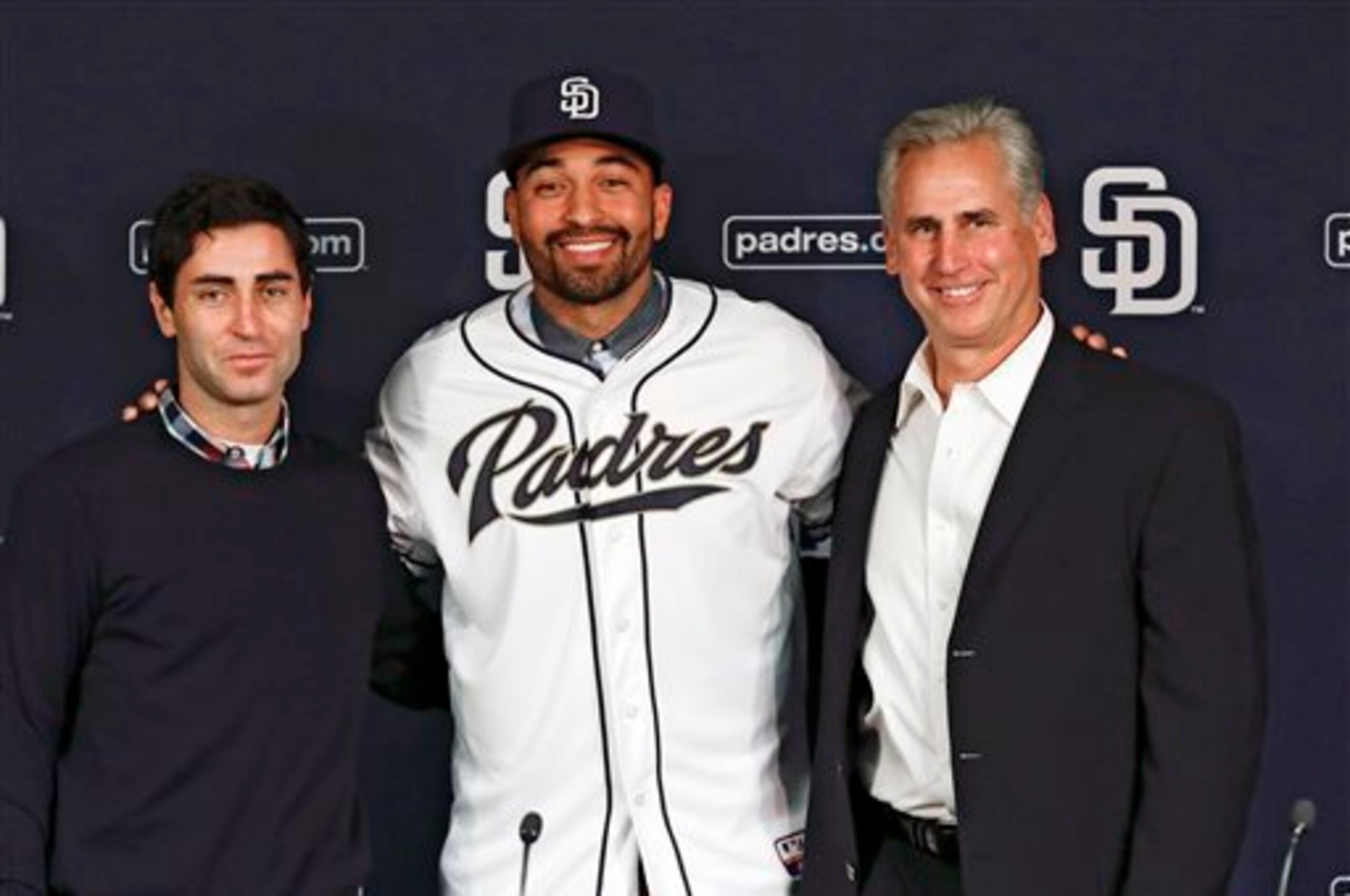 Matt Kemp is but one of three big-time bats the Padres have added to address an offense that really needed help.