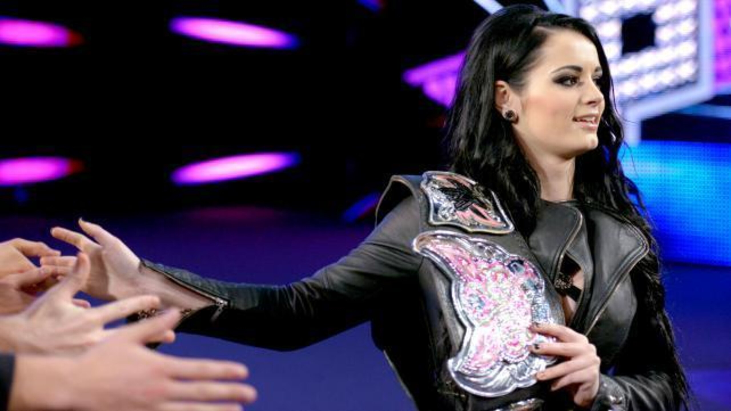Paige as Divas champion.
