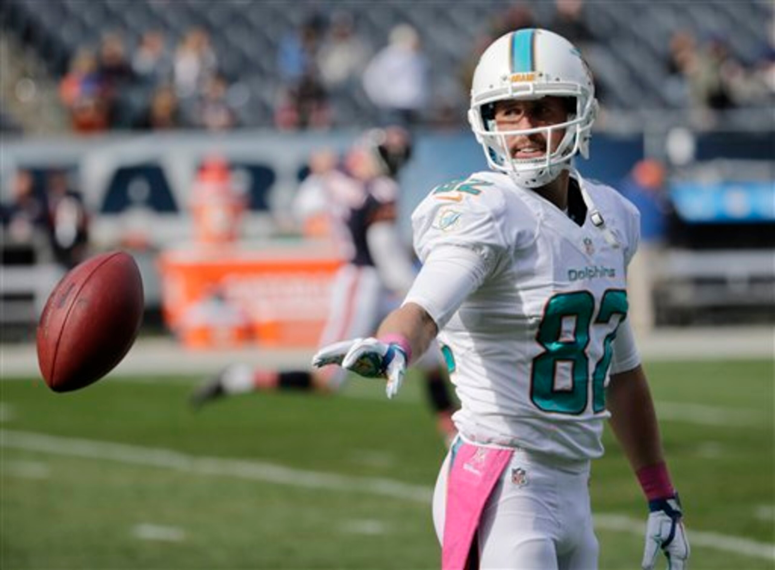 The Dolphins can save over $3 million by cutting Brian Hartline.