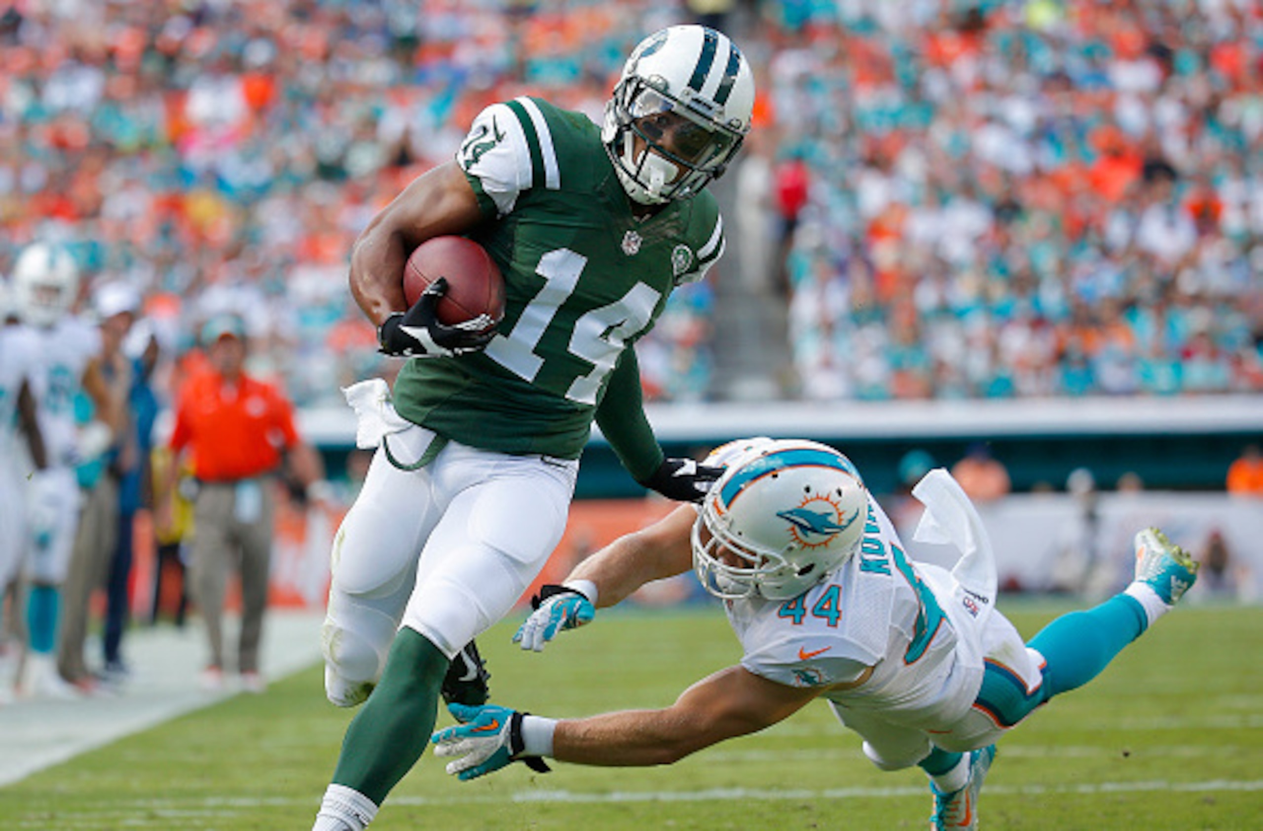 The Jets were one of many teams to rip apart the Dolphins defense this season.