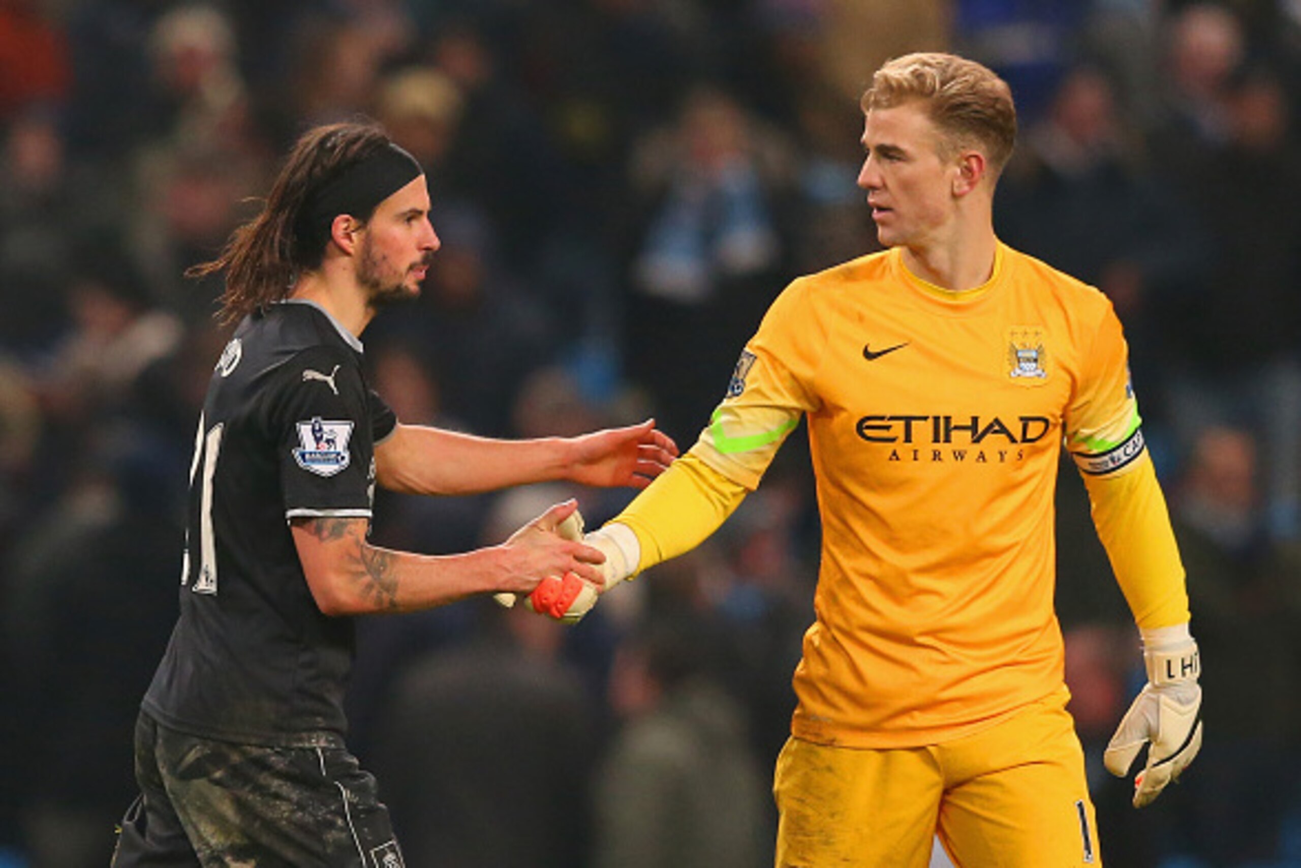 "What's a little bit of offside play between friends, eh, Joe?"