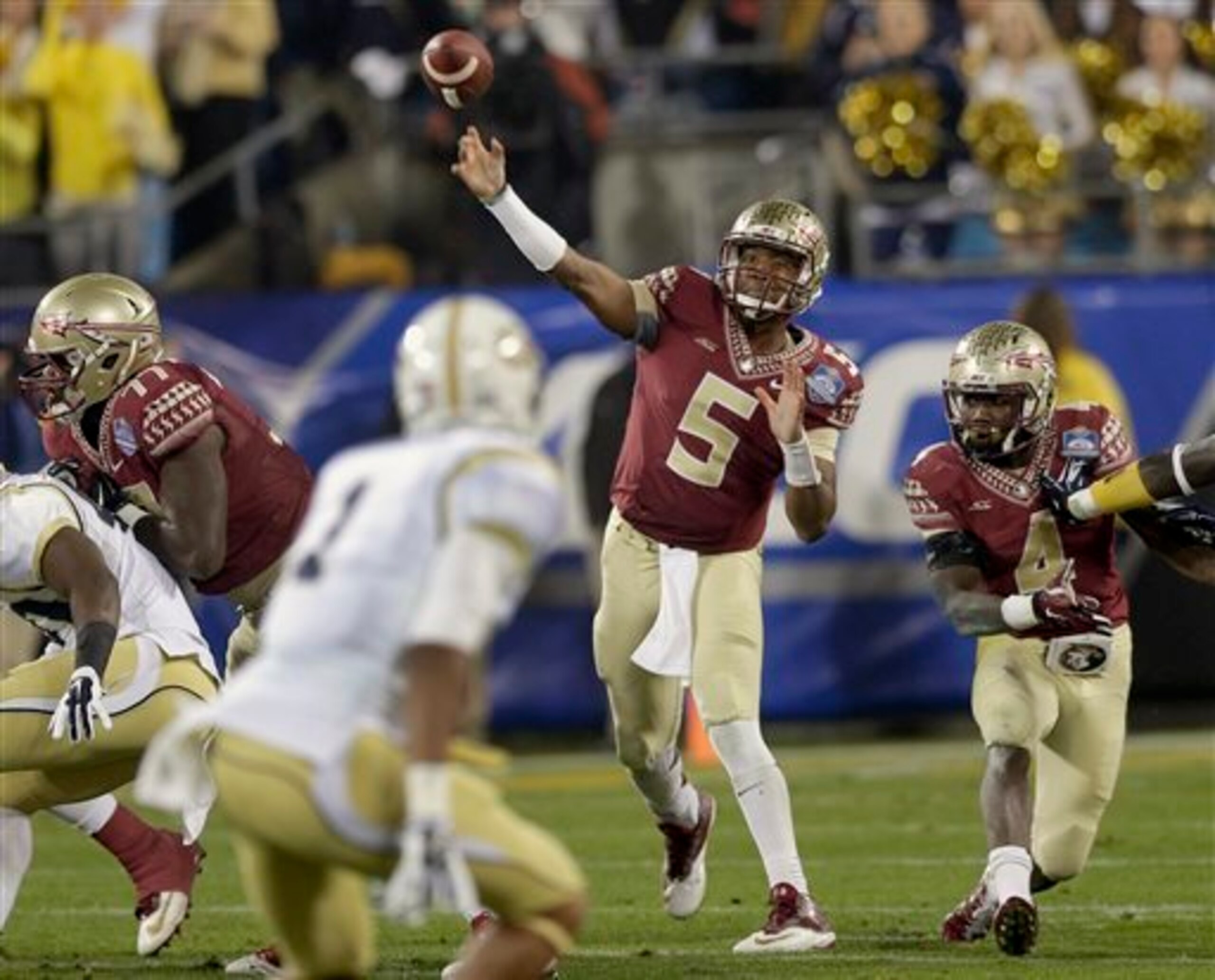 Jameis Winston should excel against an injury-depleted Oregon secondary.