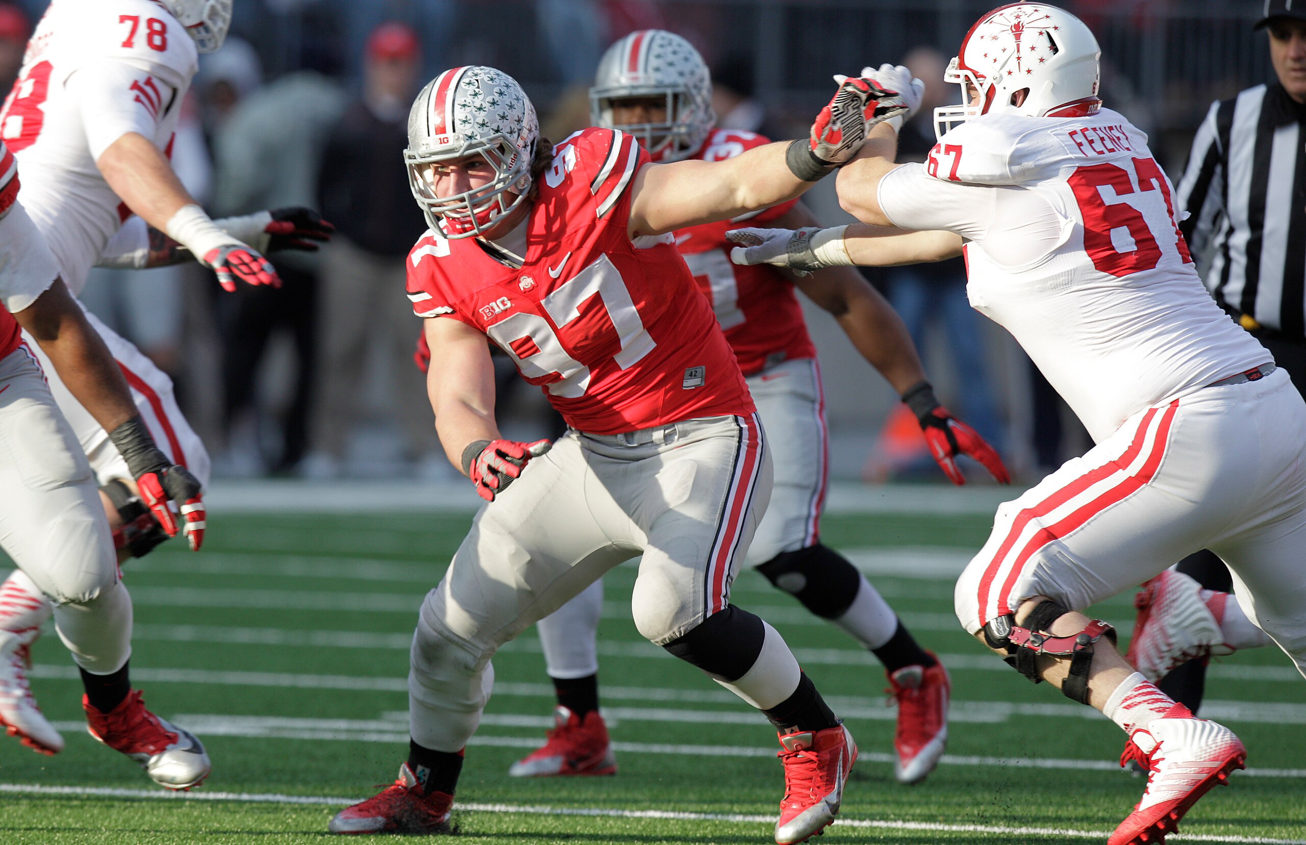Joey Bosa has been one of college football's top defensive ends this season.