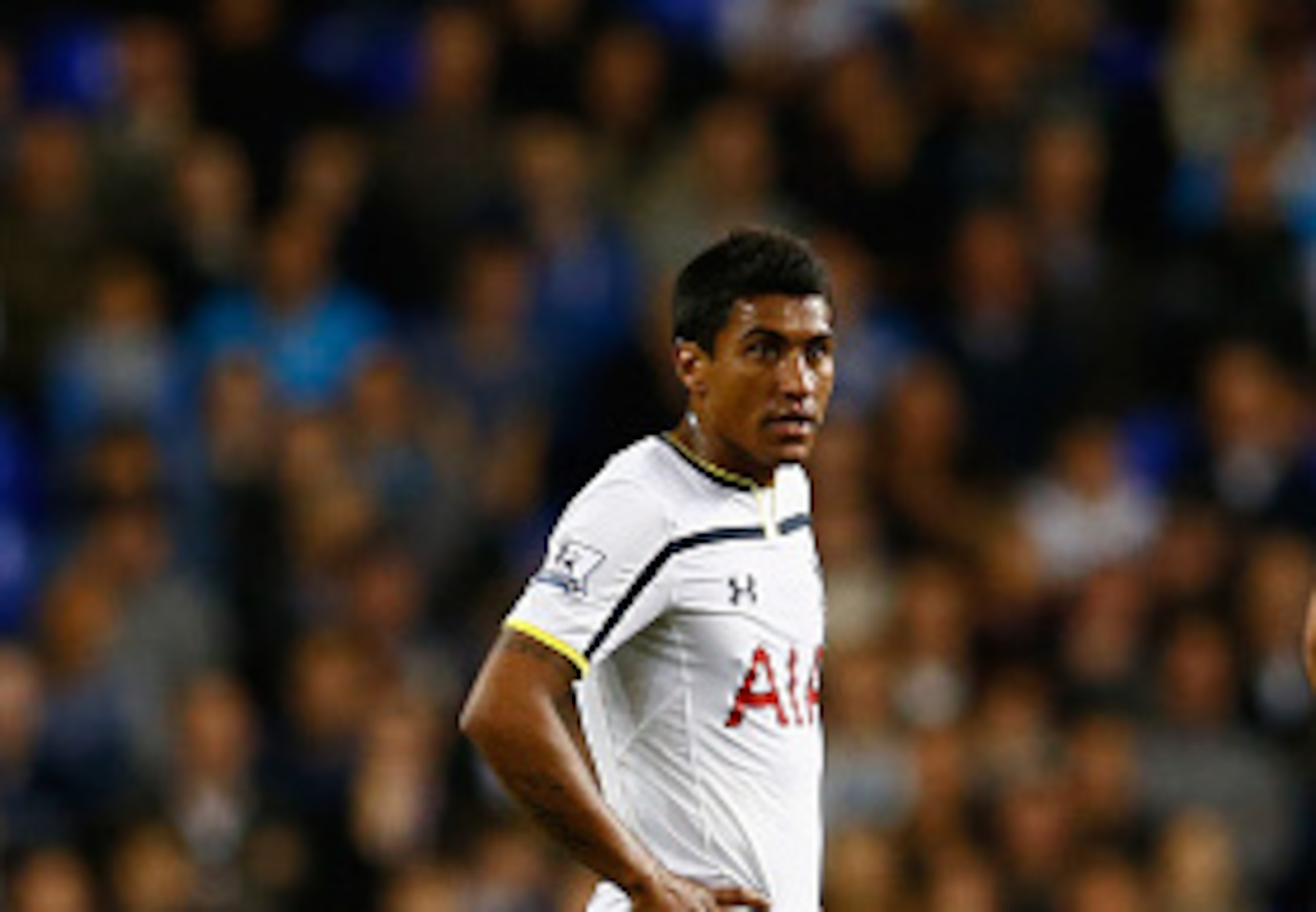 Paulinho making a rare appearance for Spurs