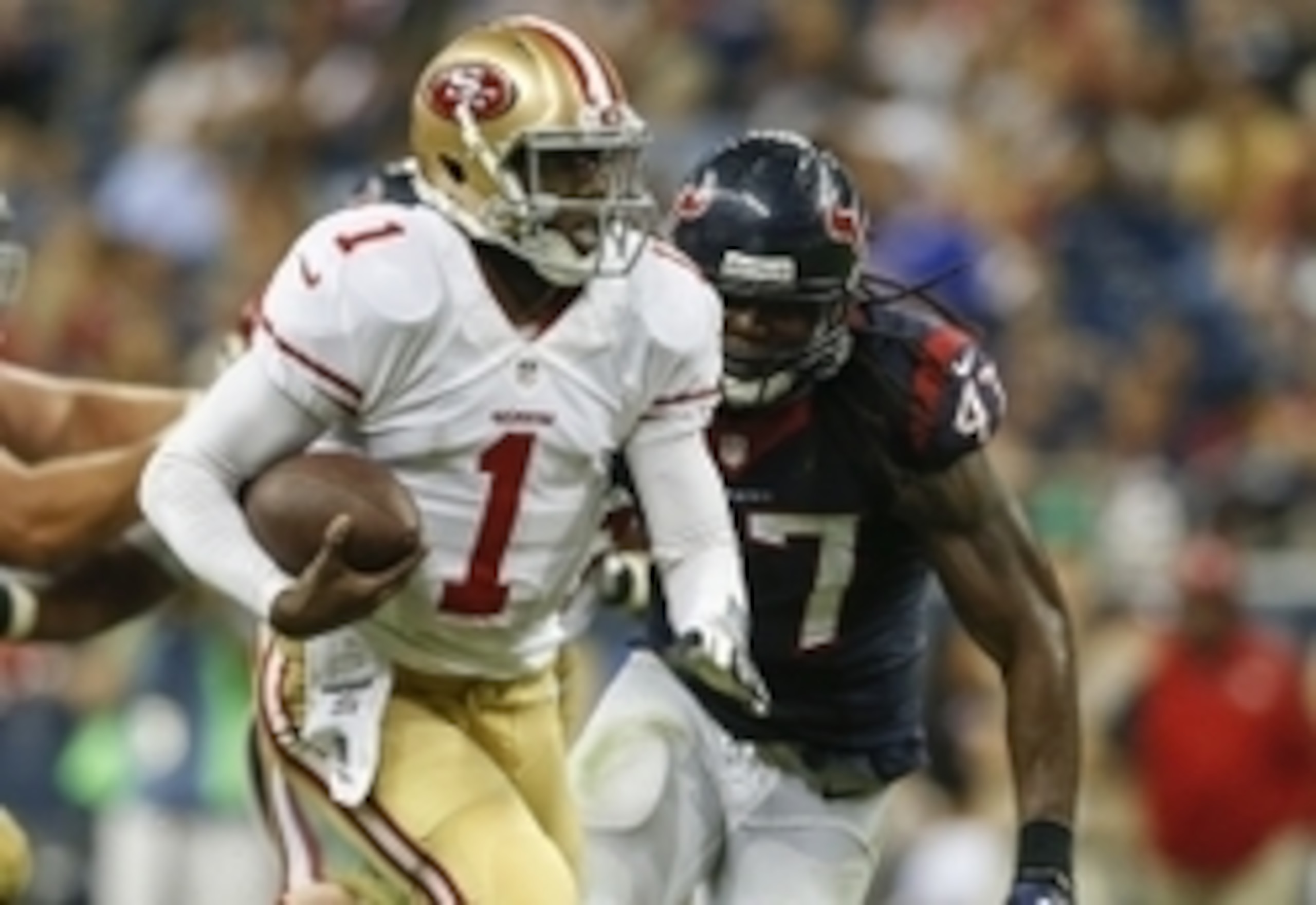 Josh Johnson was inactive for all 16 games of the 2014 season.