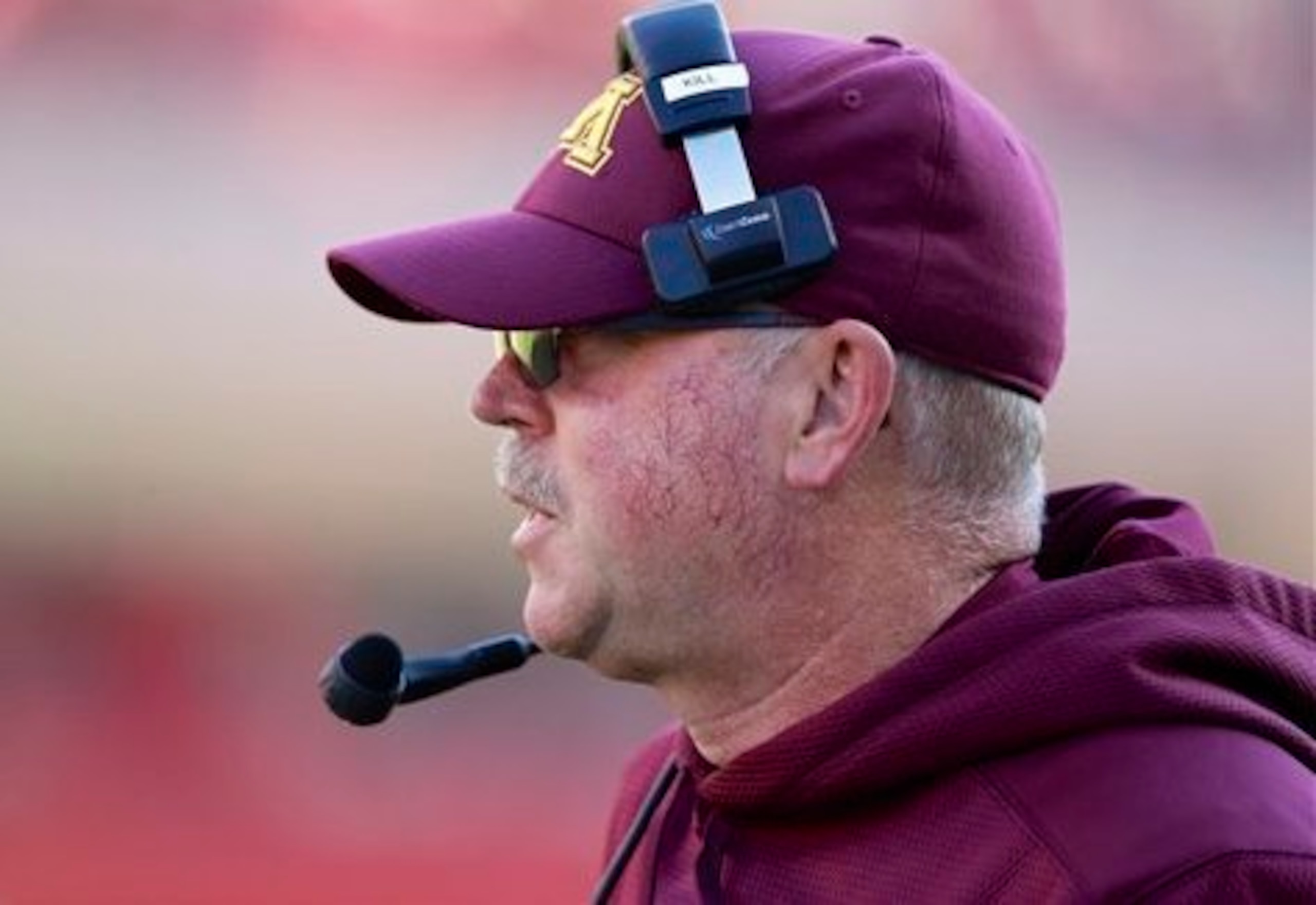 Minnesota head coach Jerry Kill