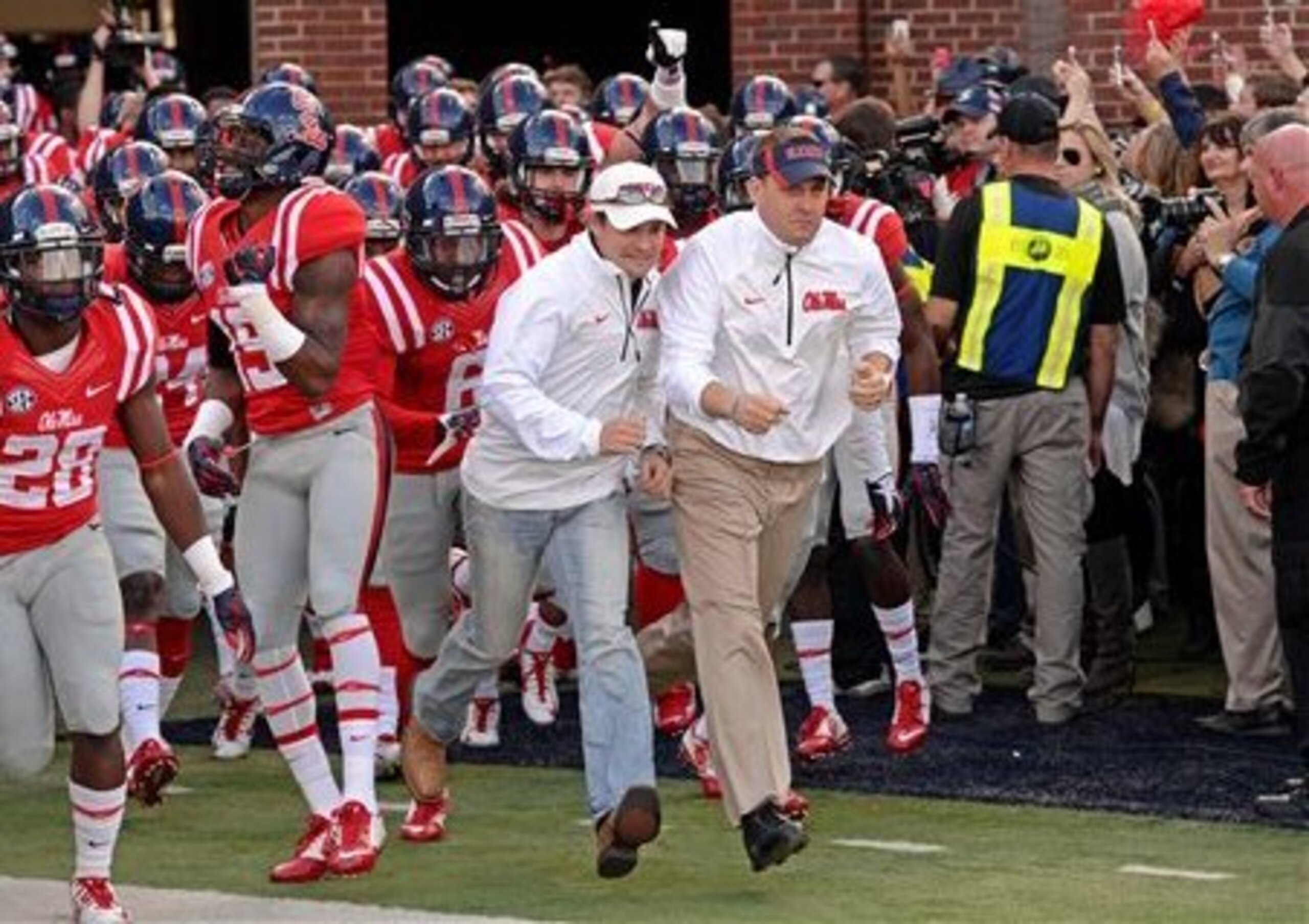 Ole Miss and head coach High Freeze