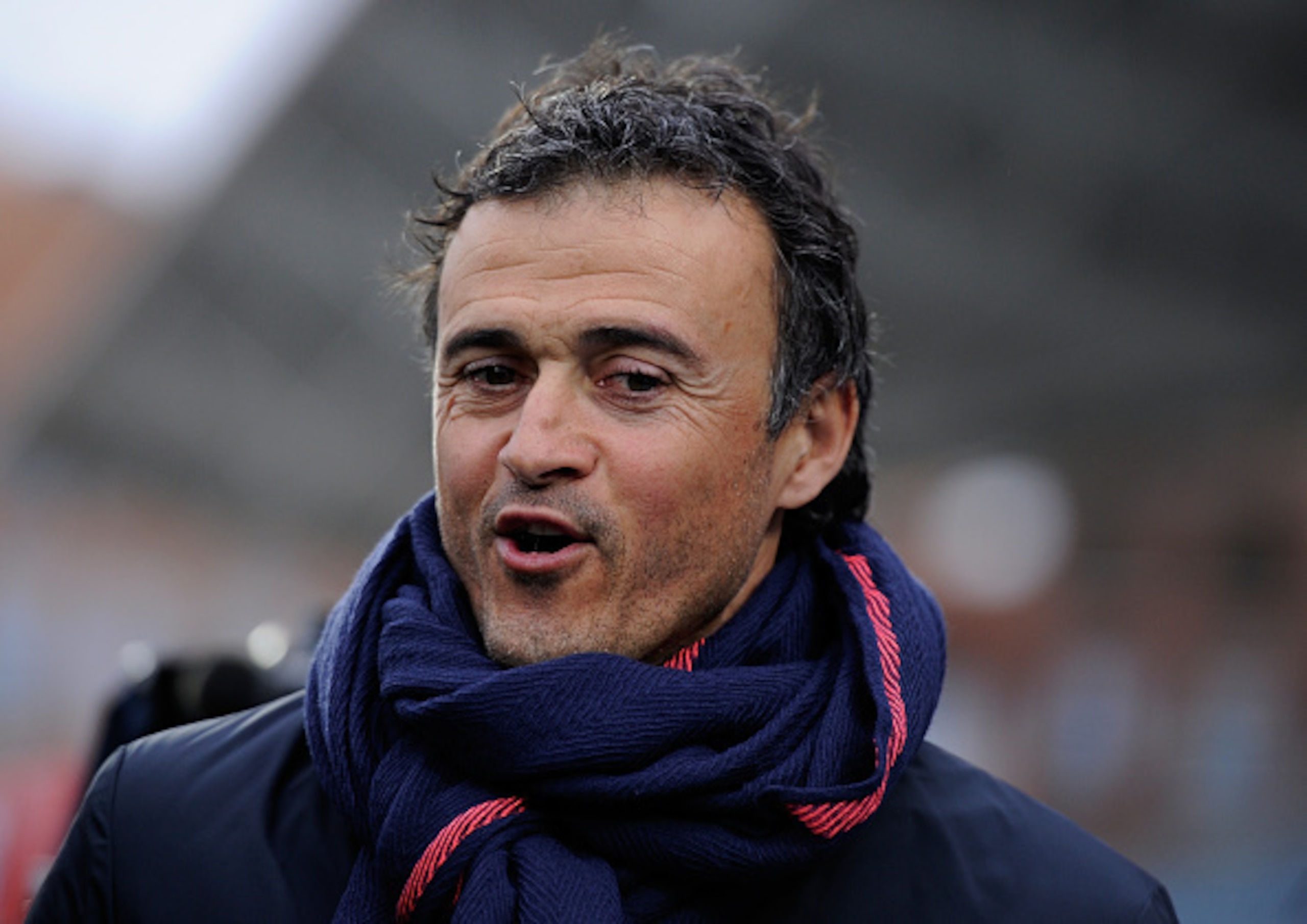 Luis Enrique continues to rotate.