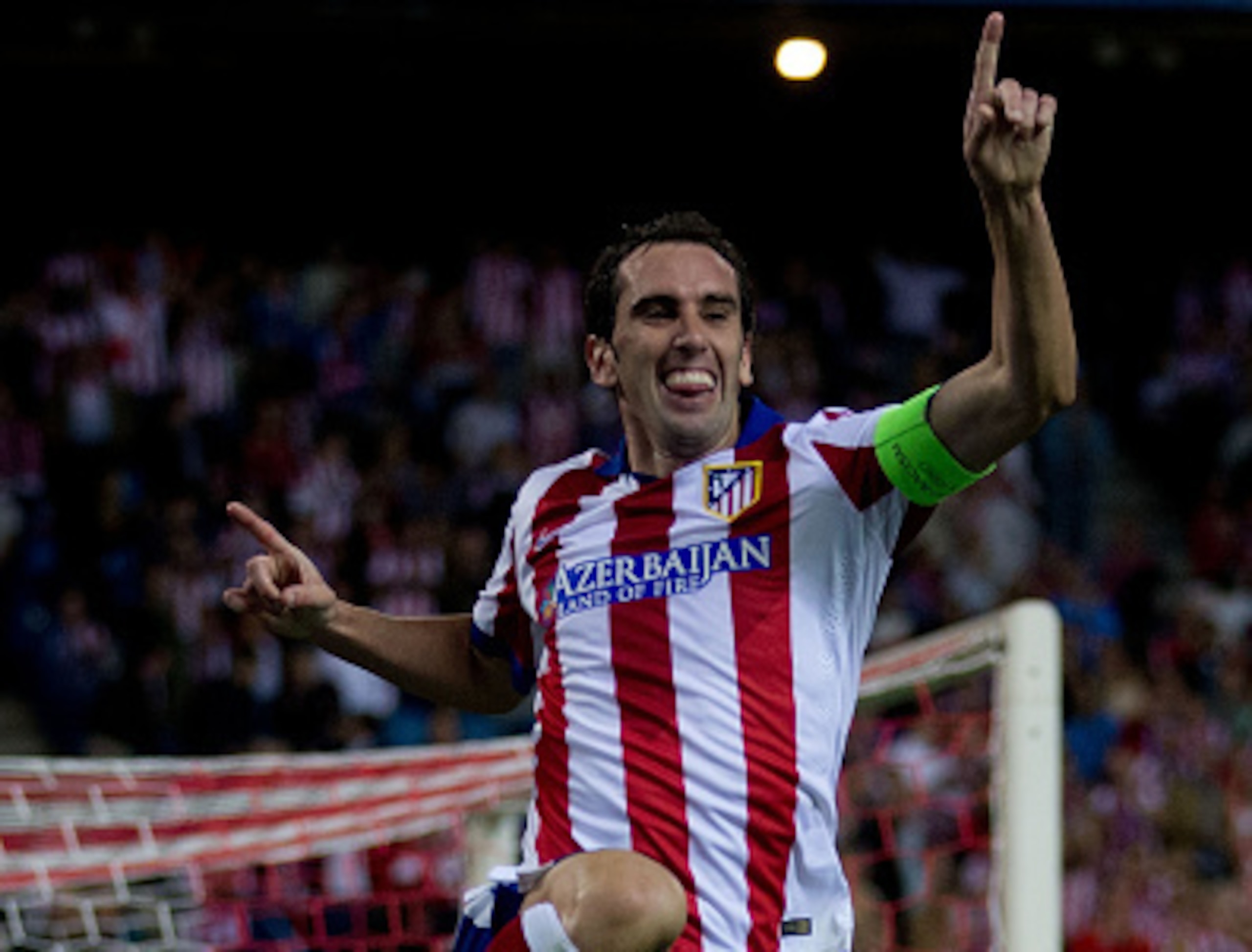Diego Godin has everything that you require from a centre-back.