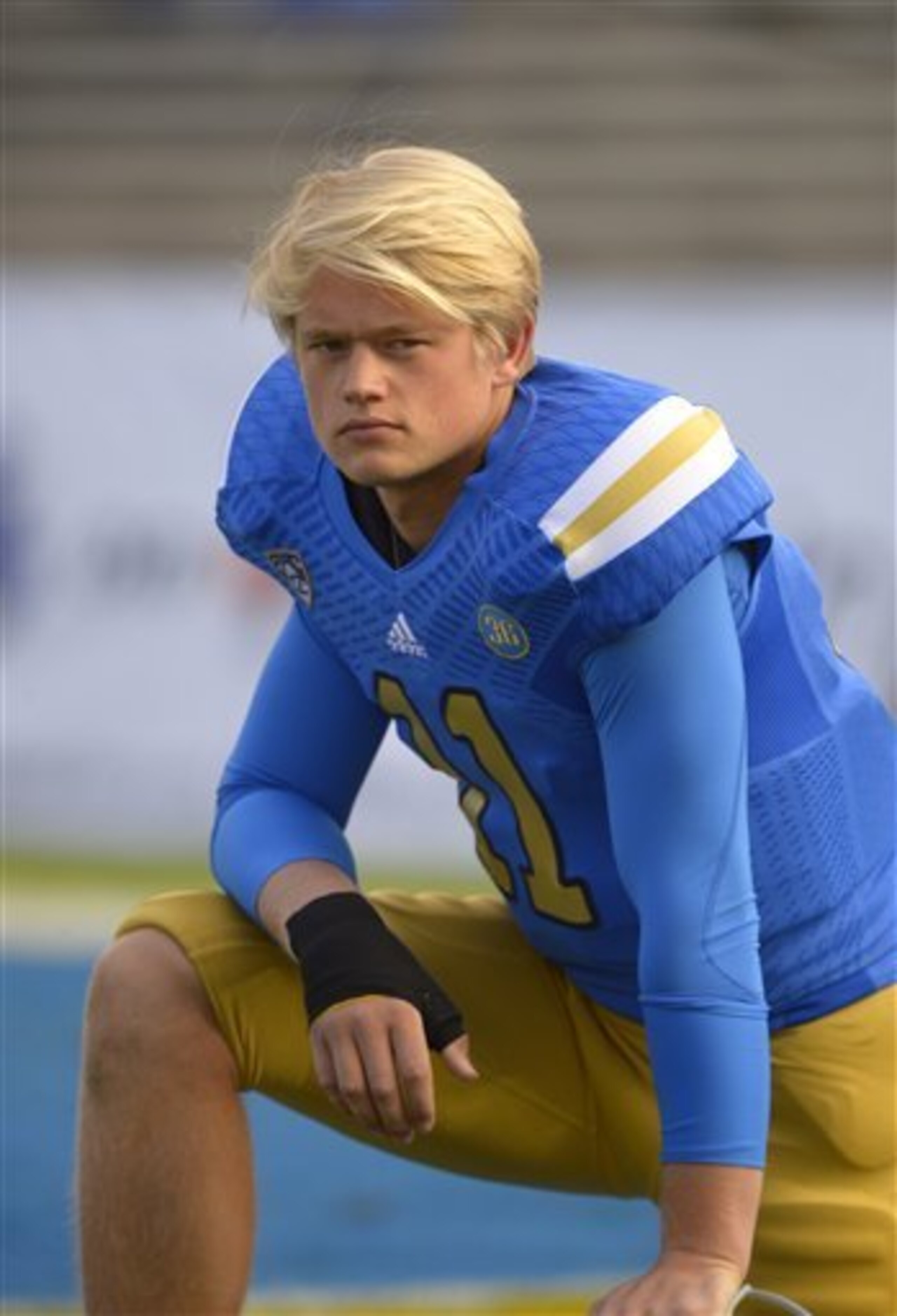 Quarterback Jerry Neuheisel will compete for the job.