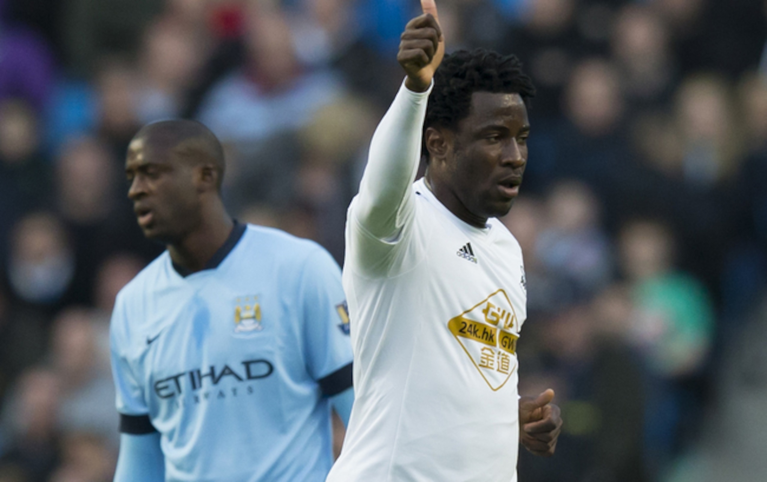 Toure and Bony may be team-mates after the Africa Cup of Nations too.