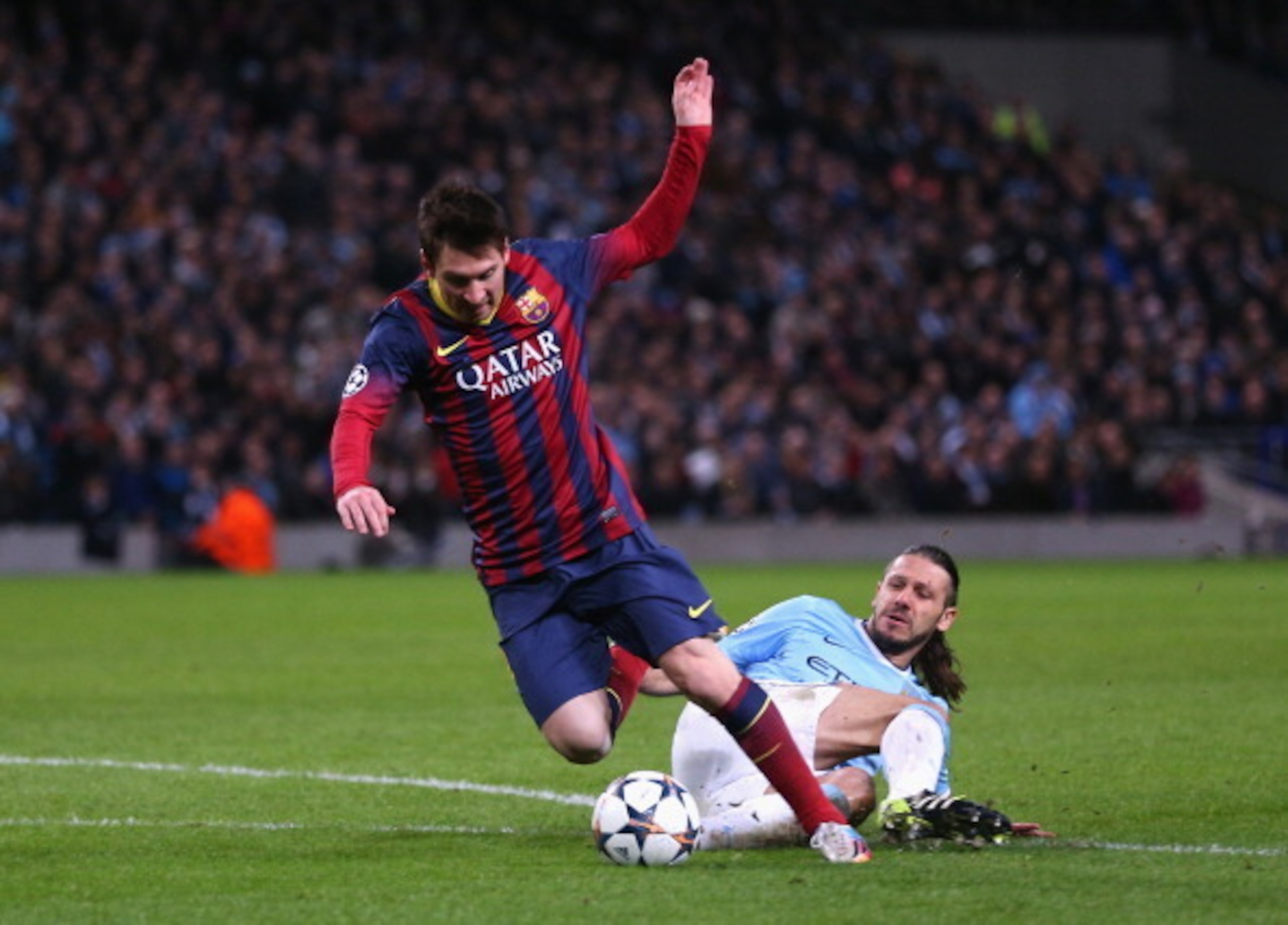 And in that moment, City's Champions League dreams died last season.