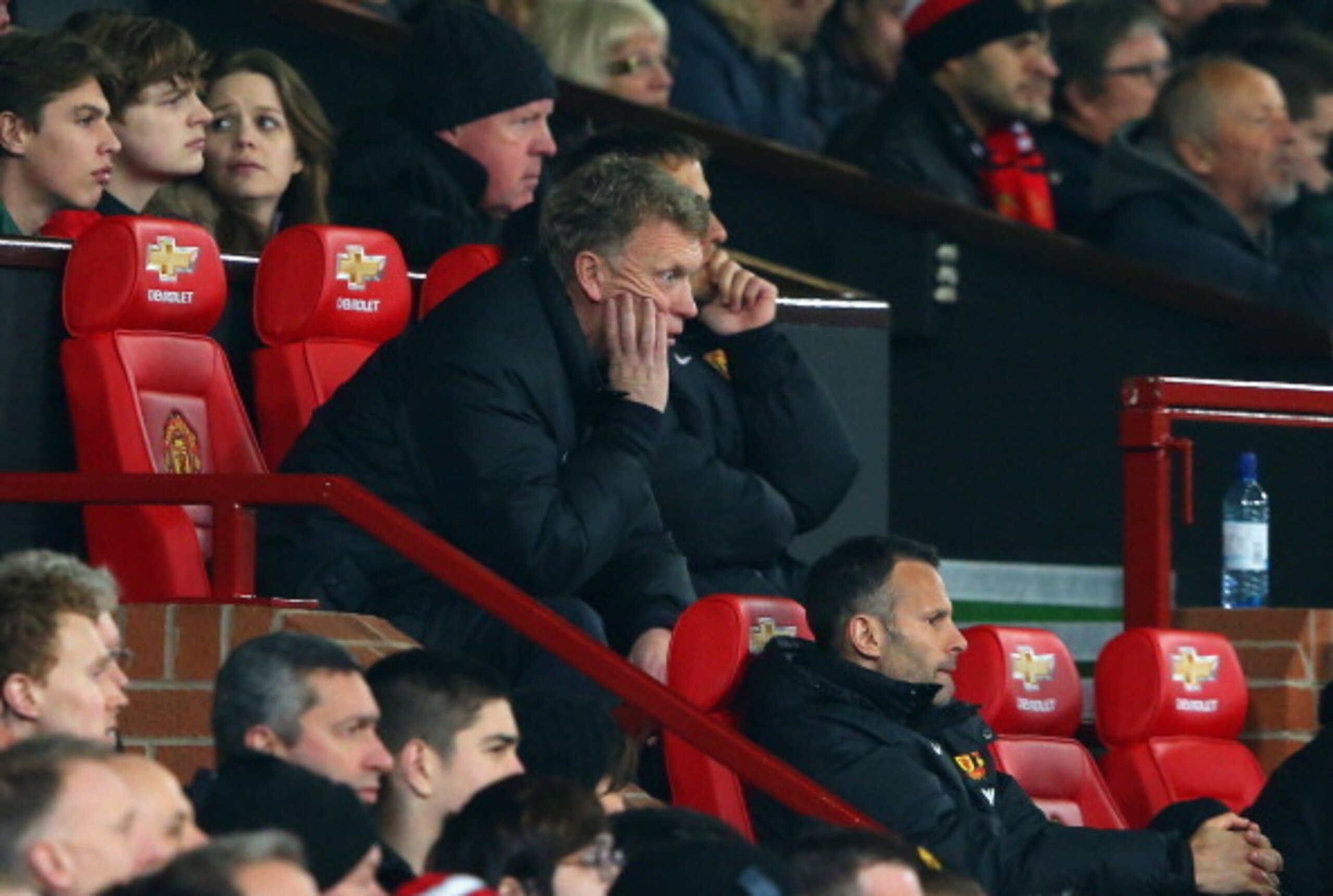 The caning City gave United in the Theatre of Dreams was one of Moyes' last moments as United manager.