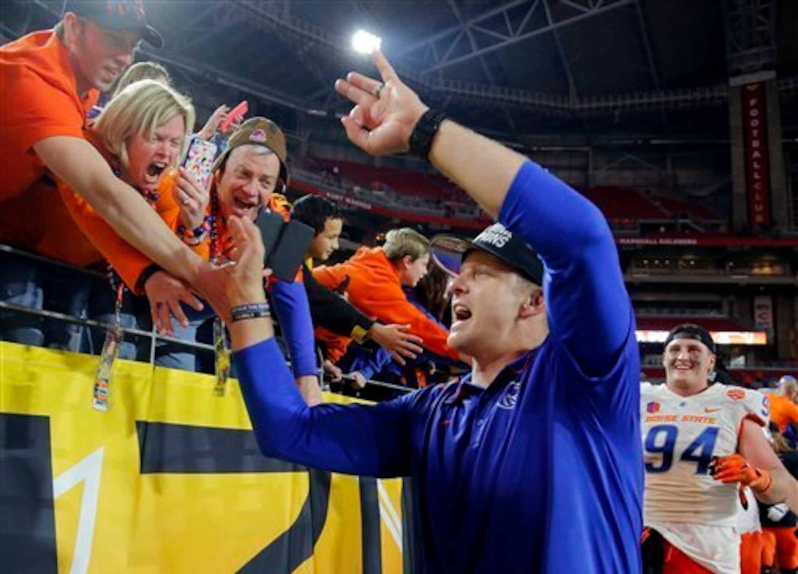 Bryan Harsin had an amazing return to Boise as the Broncos' head coach.