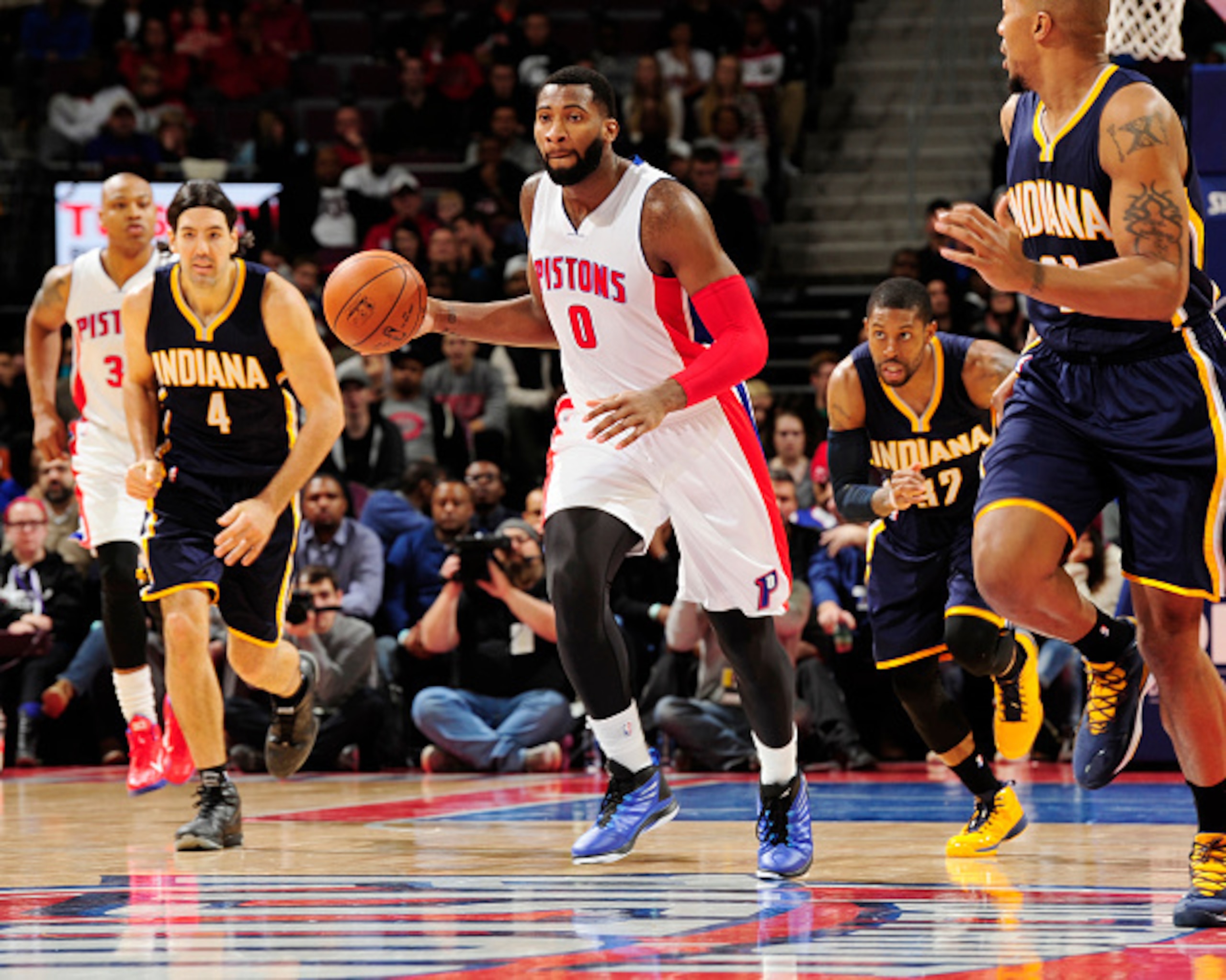 Andre Drummond has been significantly better after a slow start to 2014-15.